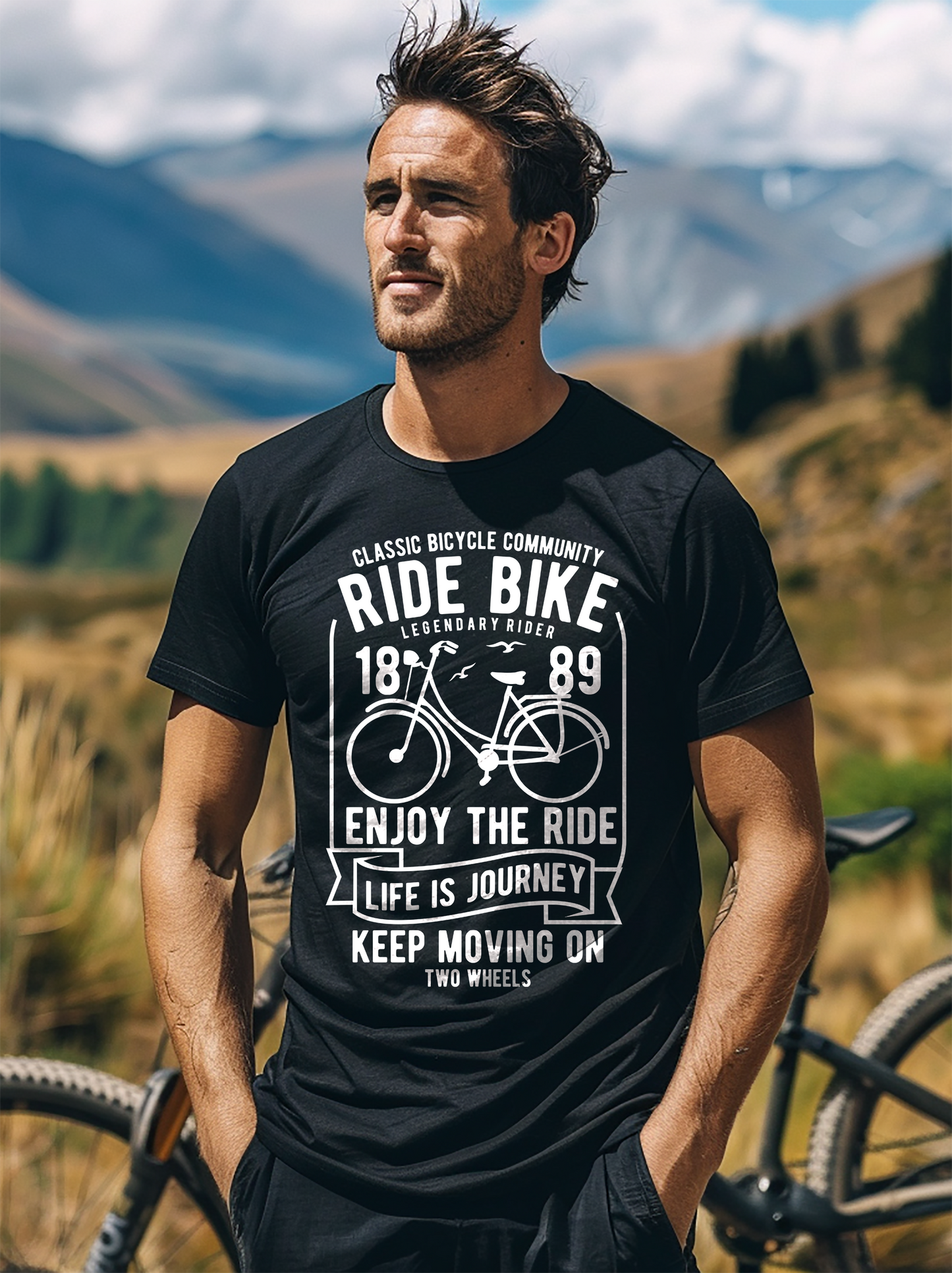 Ride Bikemono TShirt Pedal