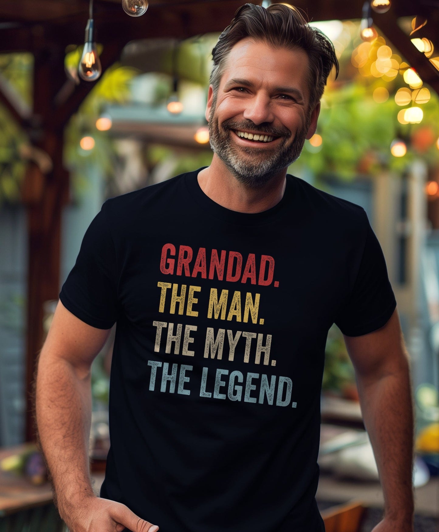 Grandad Legend T-shirt - The Man, The