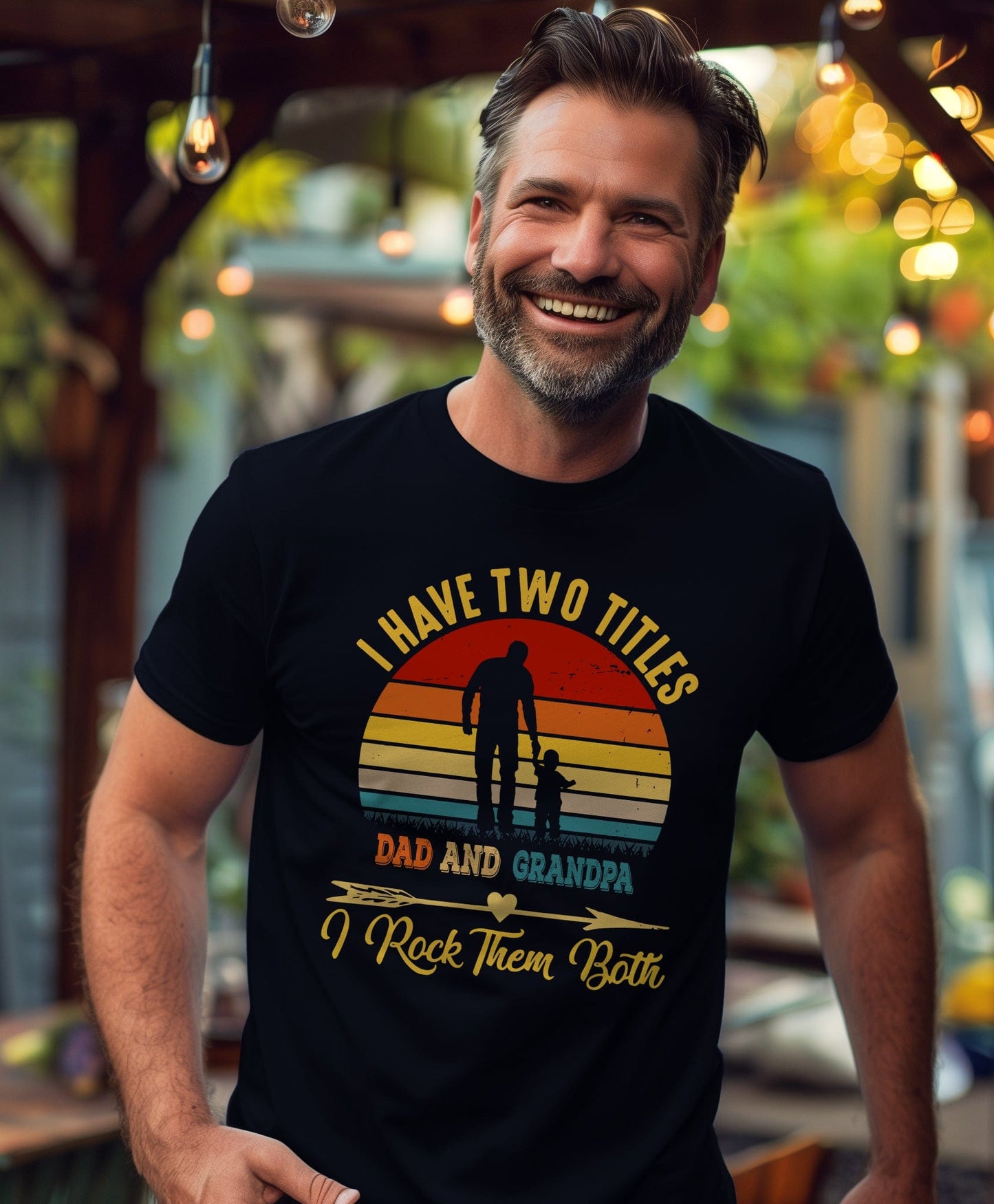 Dad-Grandad-Rock-1 Funny T-shirt: