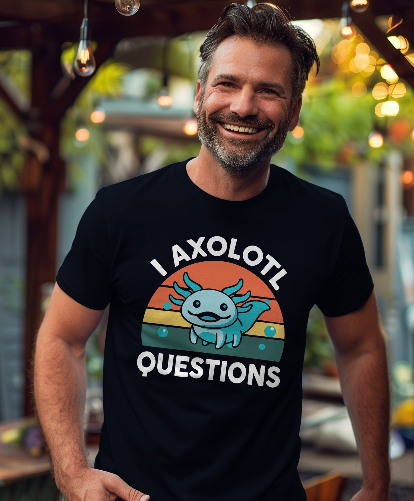 Axolotl Questions 2 T-Shirt Quirky