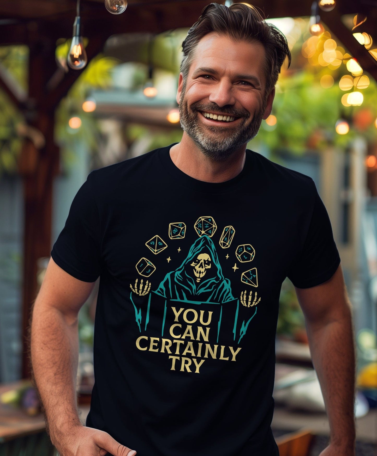 Certainly Try 2 Skeleton T-Shirt -