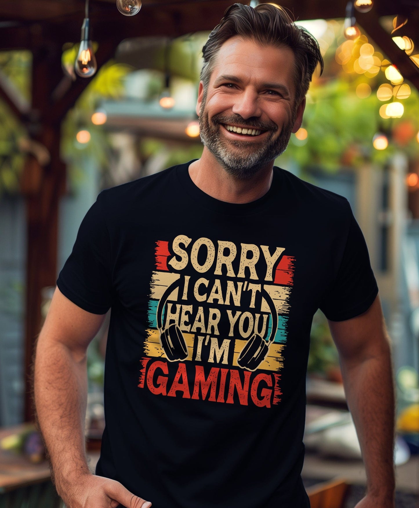 Can't Hear You, I'm Gaming T-Shirt Style001