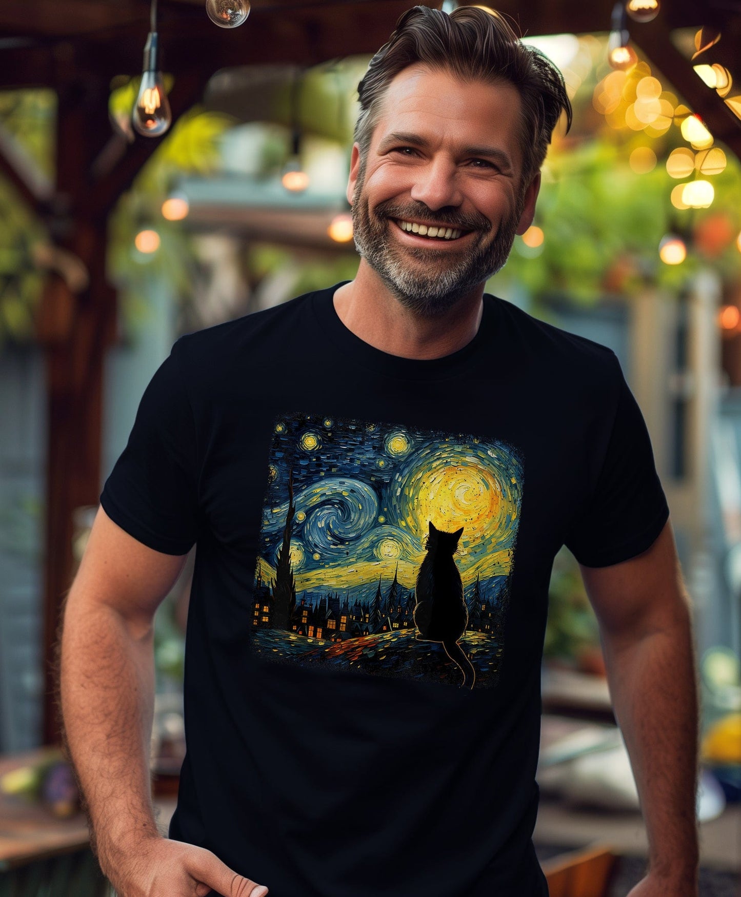 Starry Cat T-Shirt