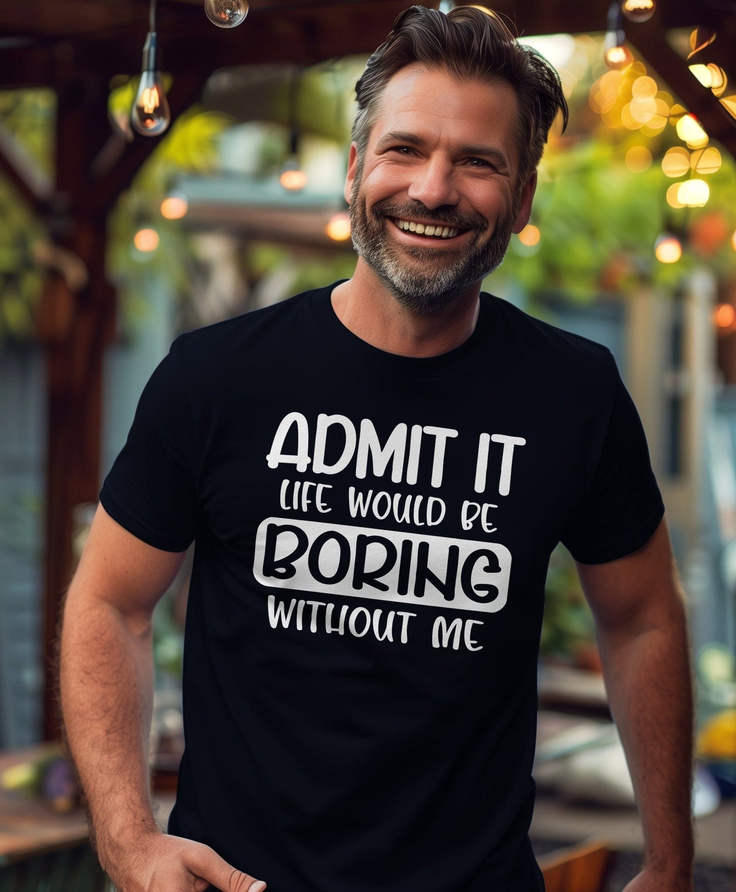 Admit Boring Life 3 T-Shirt