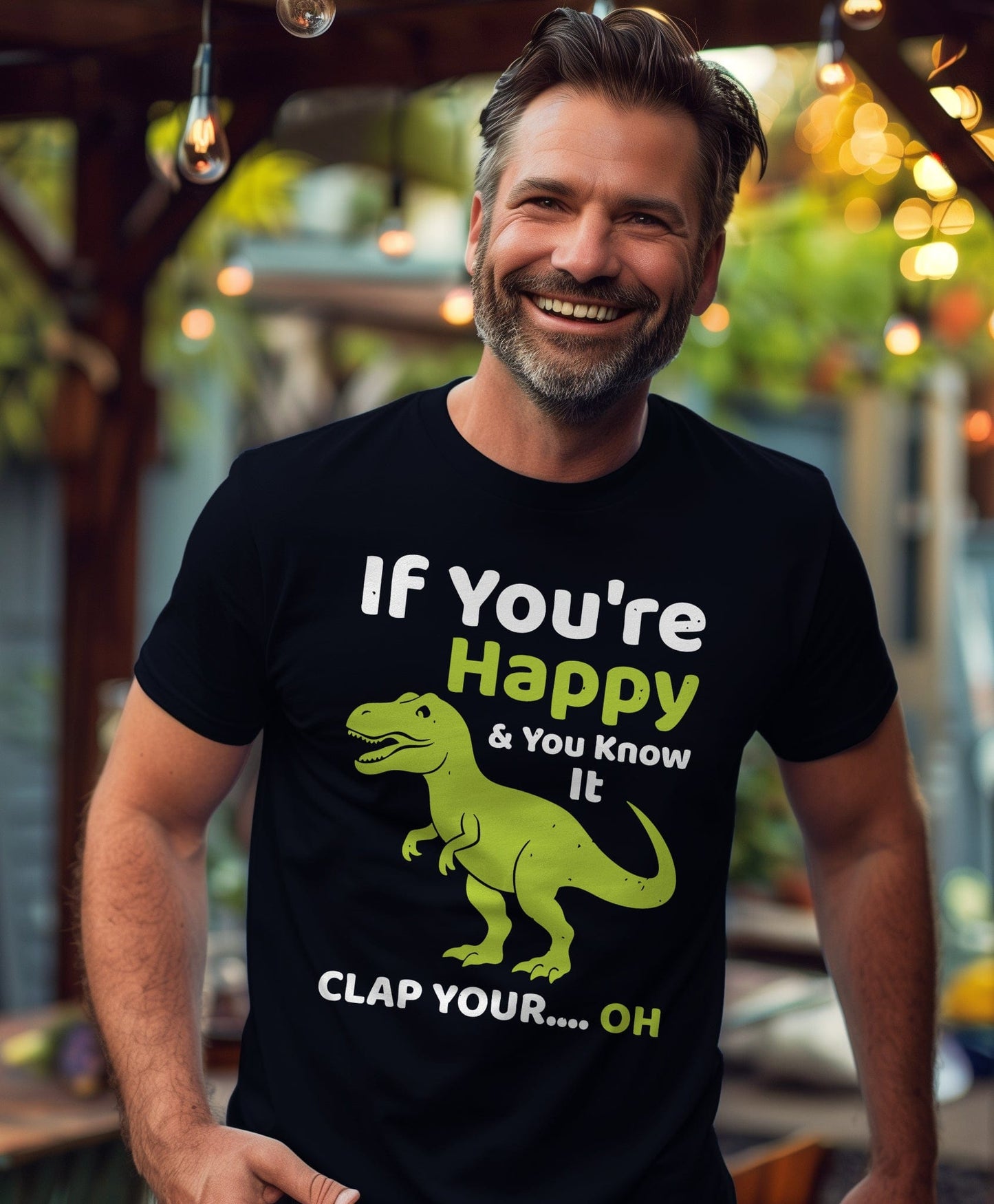 T-Rex Happy 3 T-Shirt