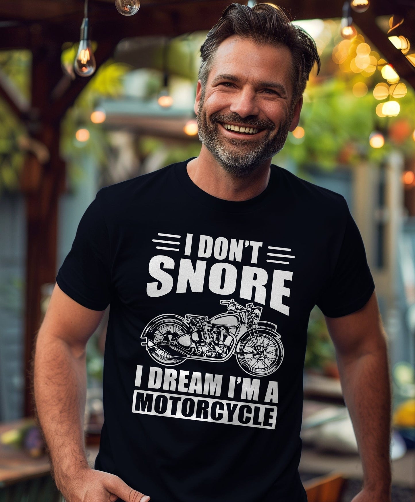 Motorcycle Snore 6 T-shirt
