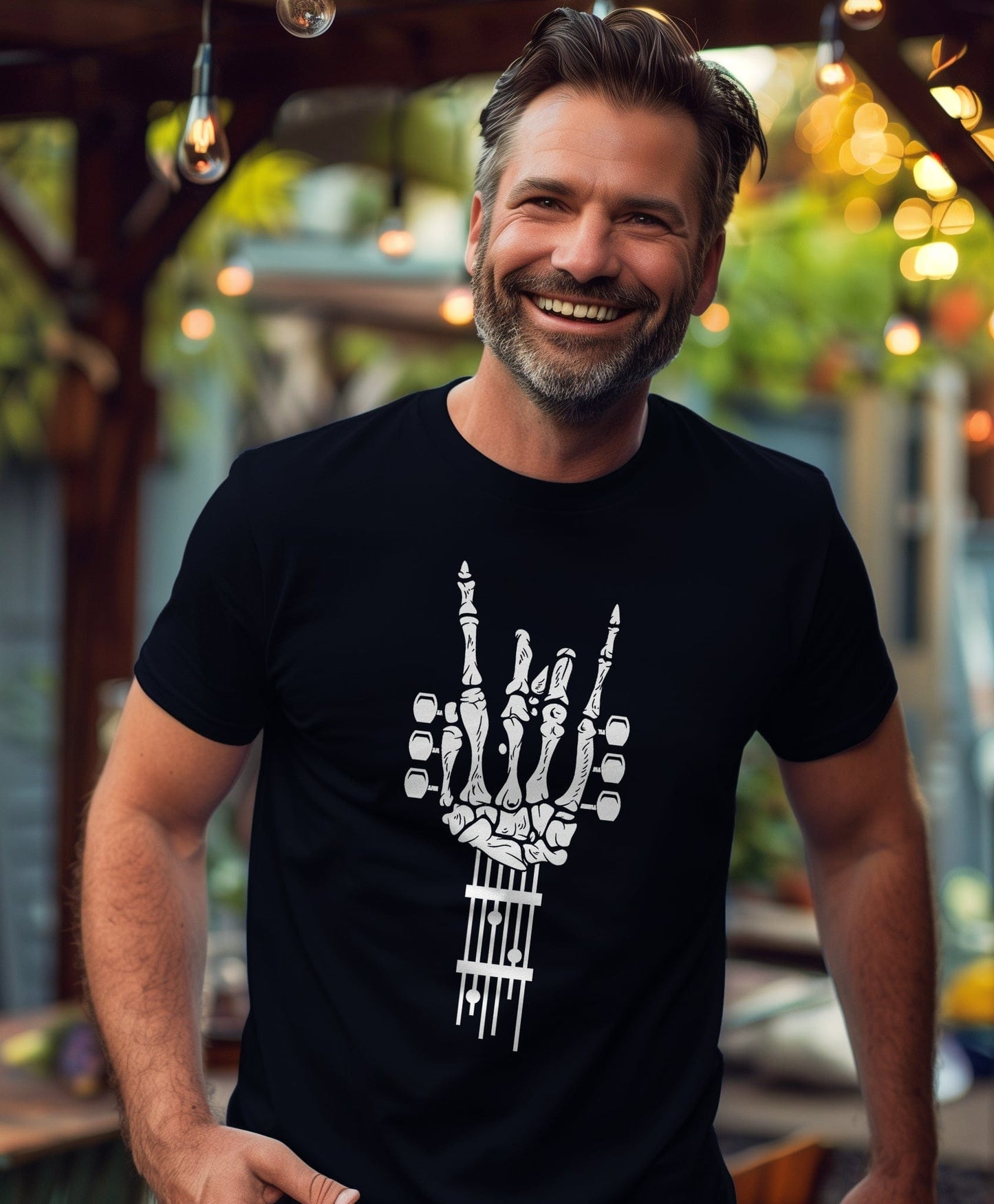 Rock Roll Skellington t-shirt