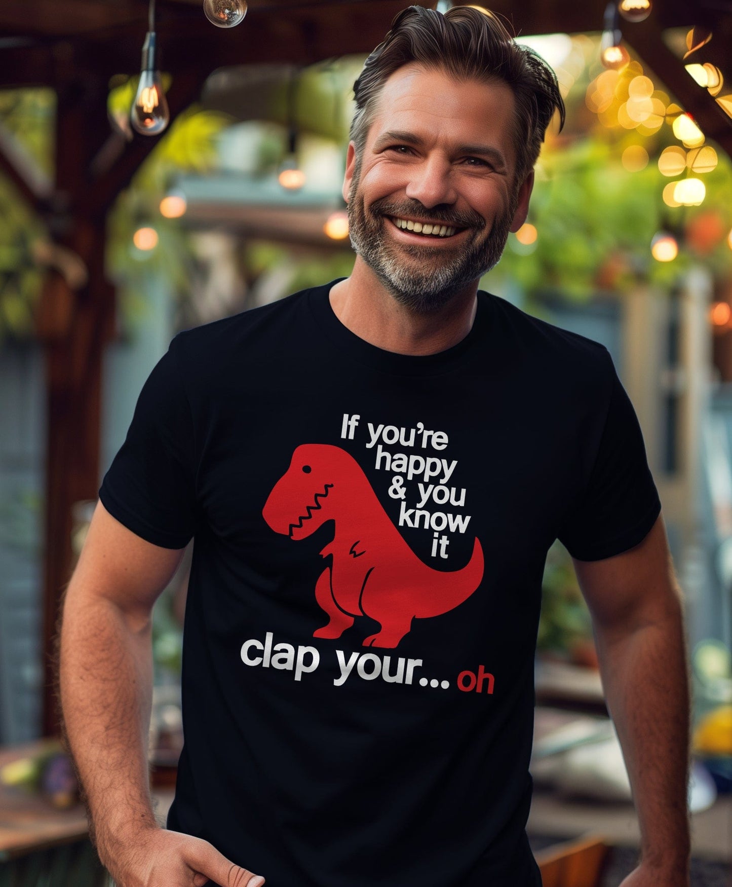 T-Rex Happy 2 t-shirt