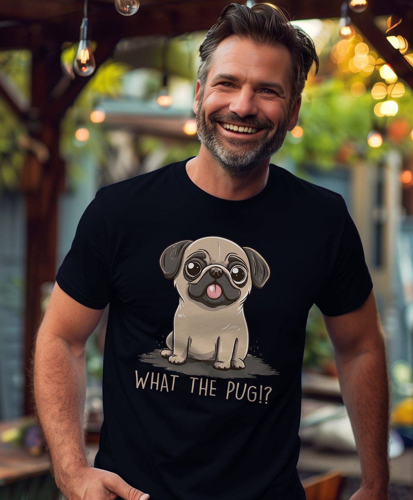 What the Pug?  T-shirt