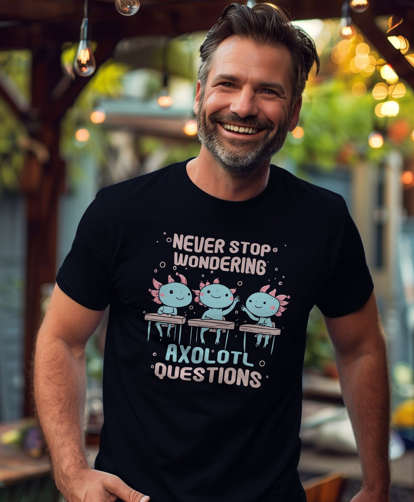 Axolotl Questions 3 T-Shirt Dive