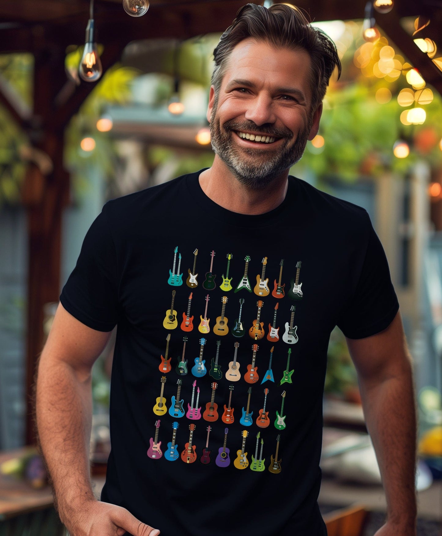 Love Guitars T-Shirt - Rock Your Heart