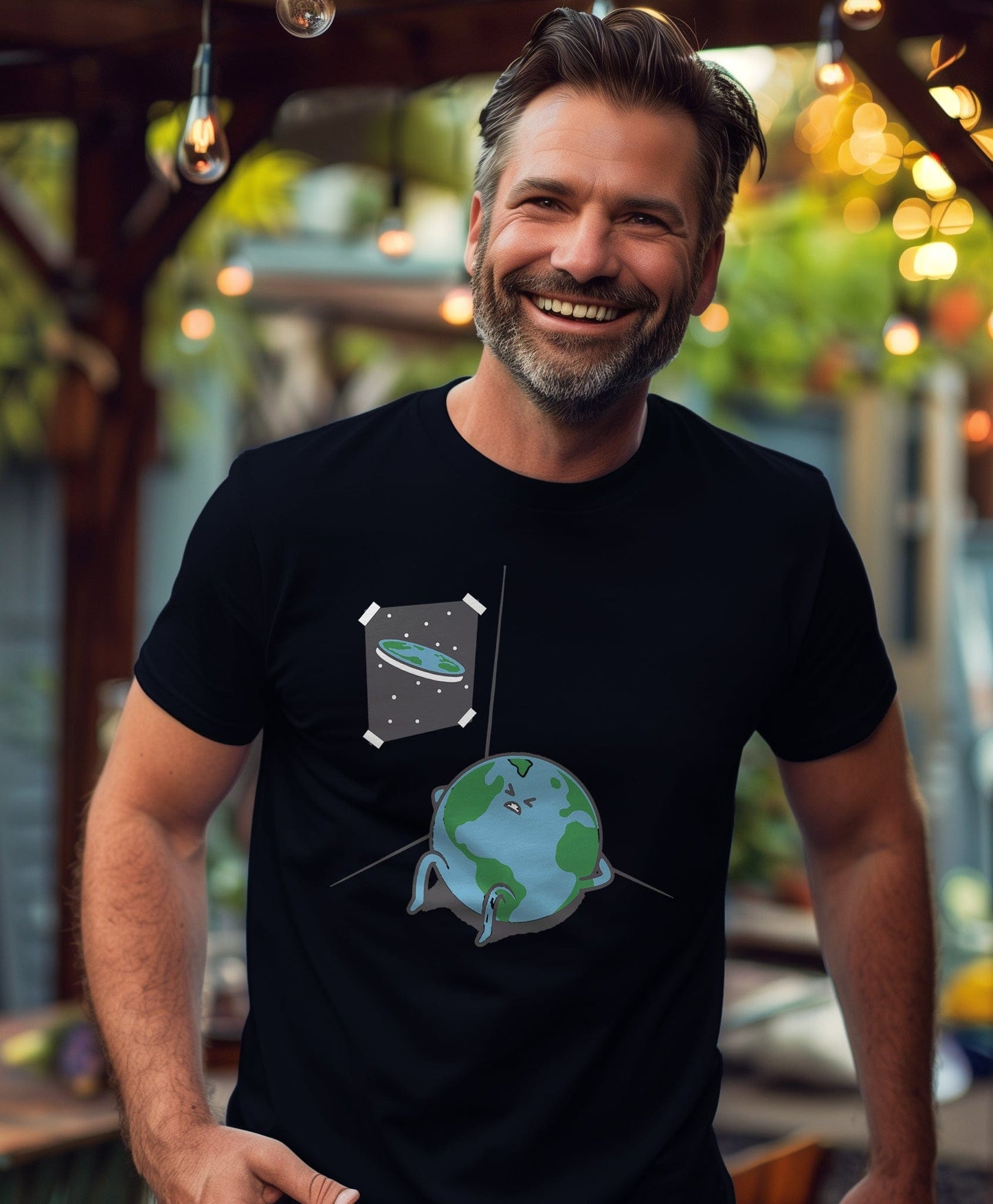 Flat Earth Goals T-Shirt ‚Äì Join the