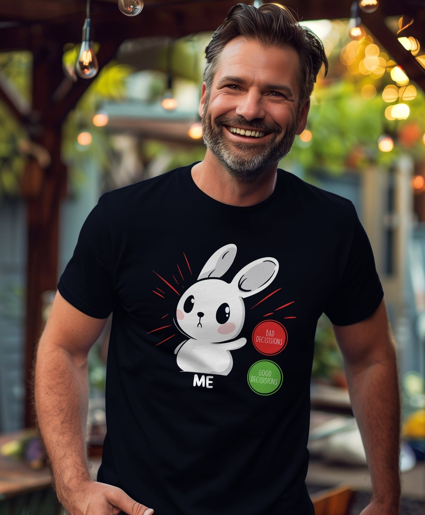 Bad Decisions 2 Bunny T-Shirt