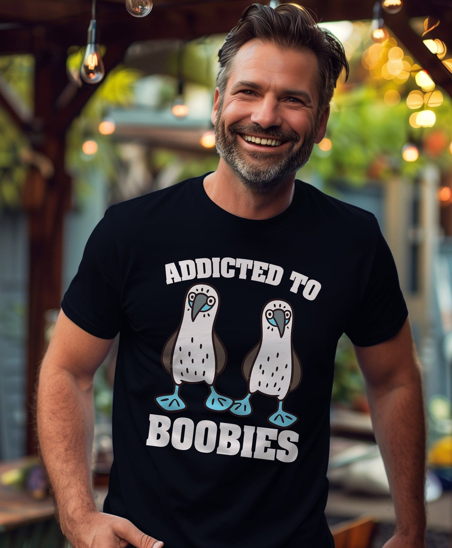 Addicted to Boobies 2  T-shirt