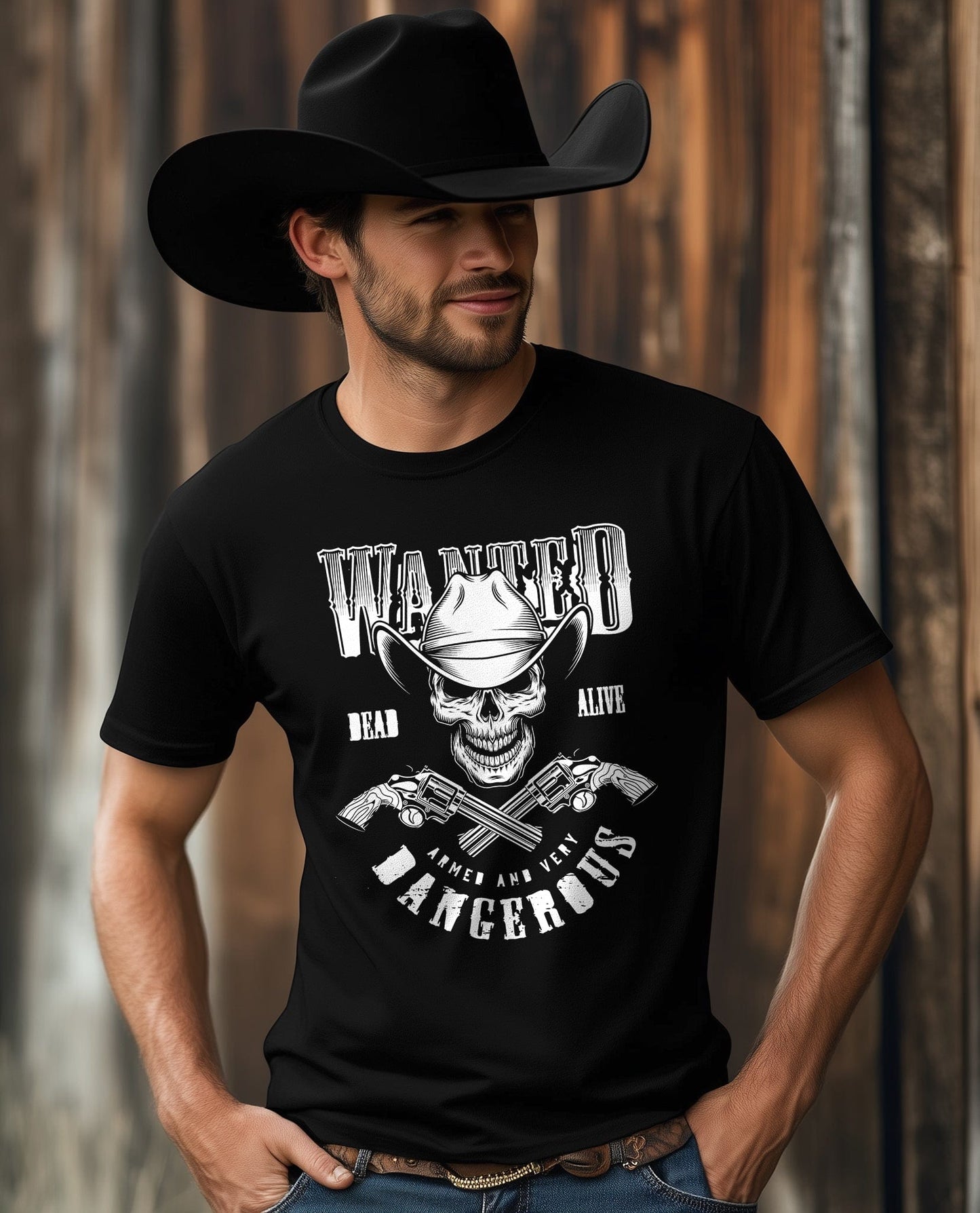Dead or Alive Skull & Crossbones T-shirt