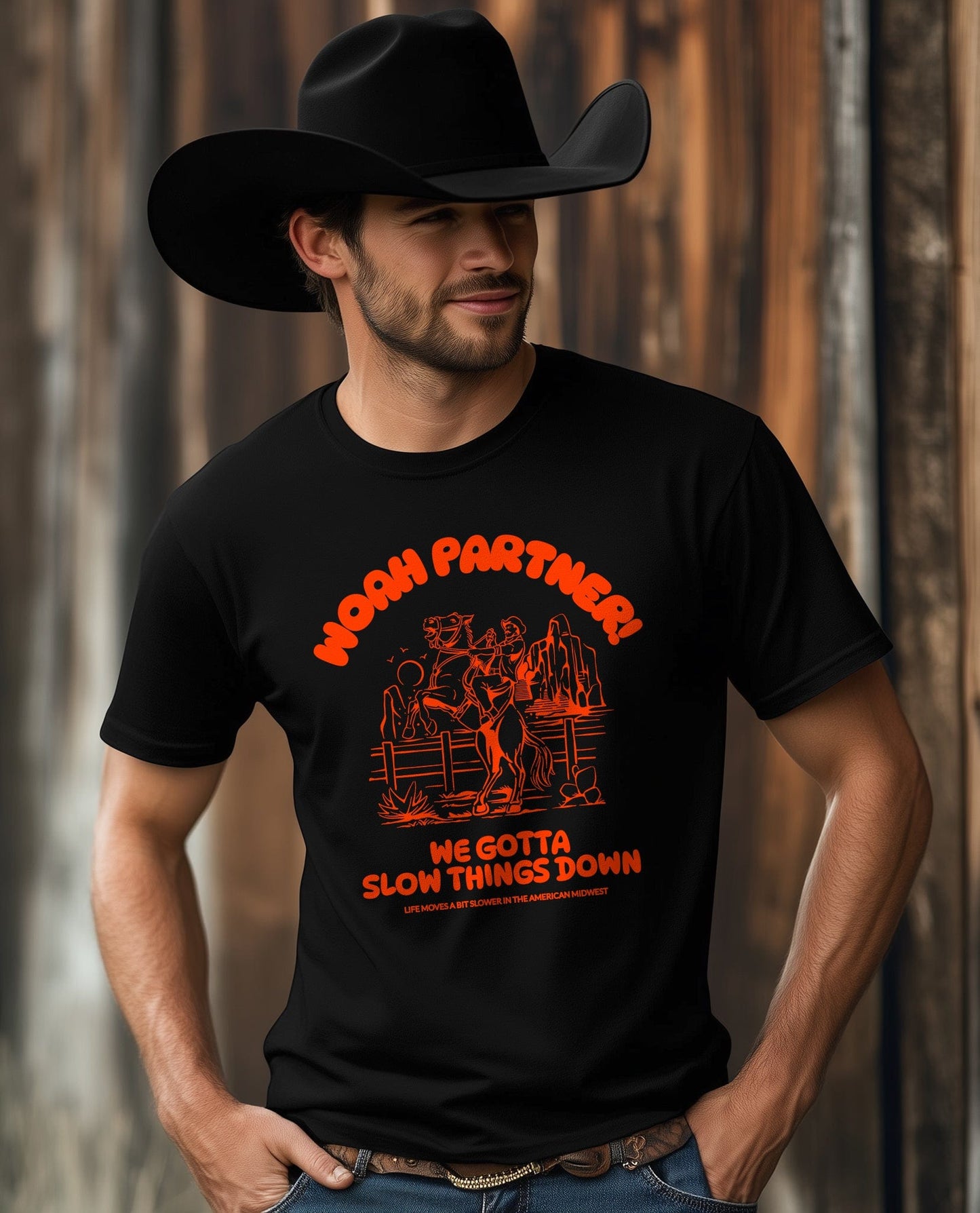 Woah Partner 2 Cowboy T-Shirt