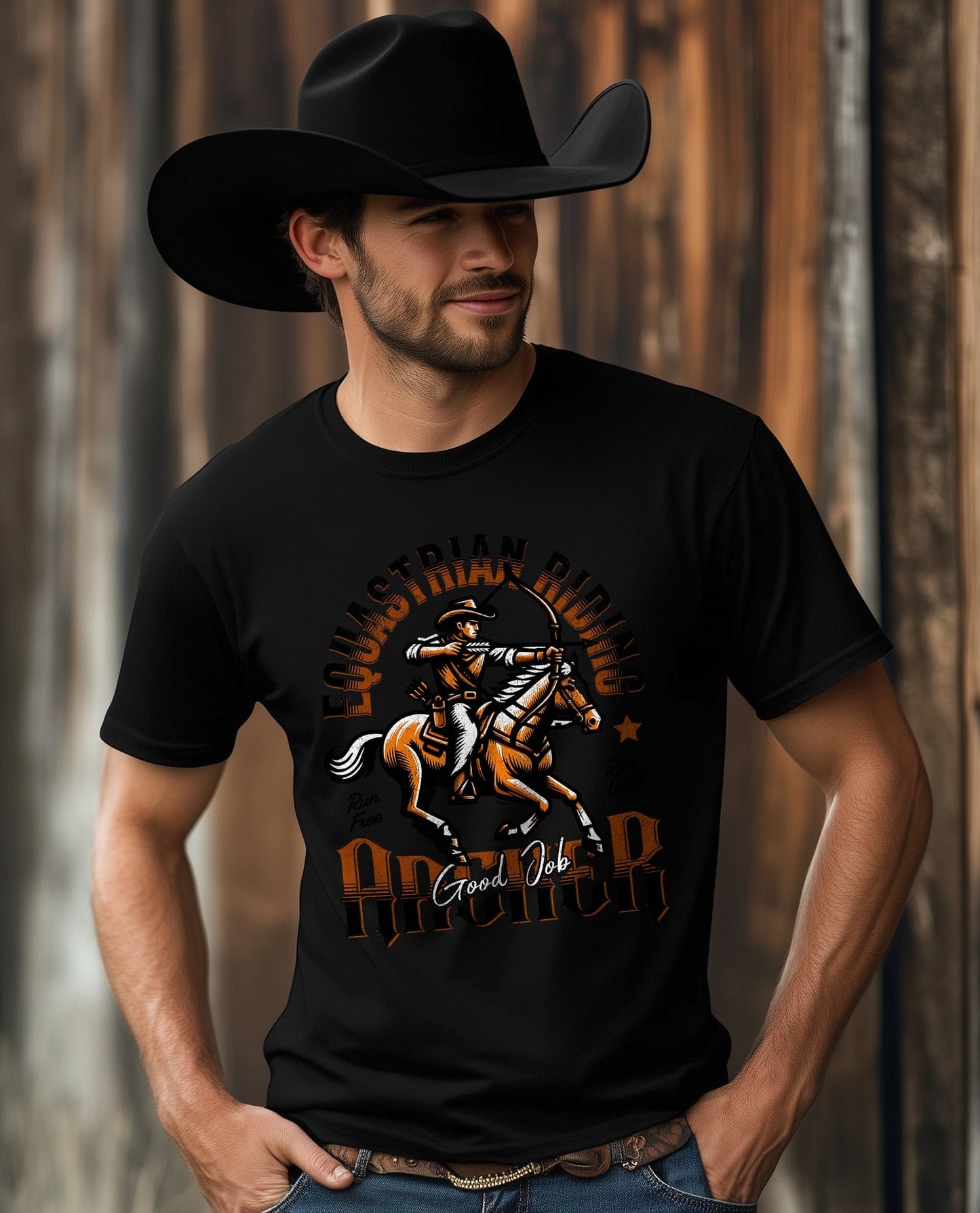 Good Job Archer T-Shirt - Saddle Up