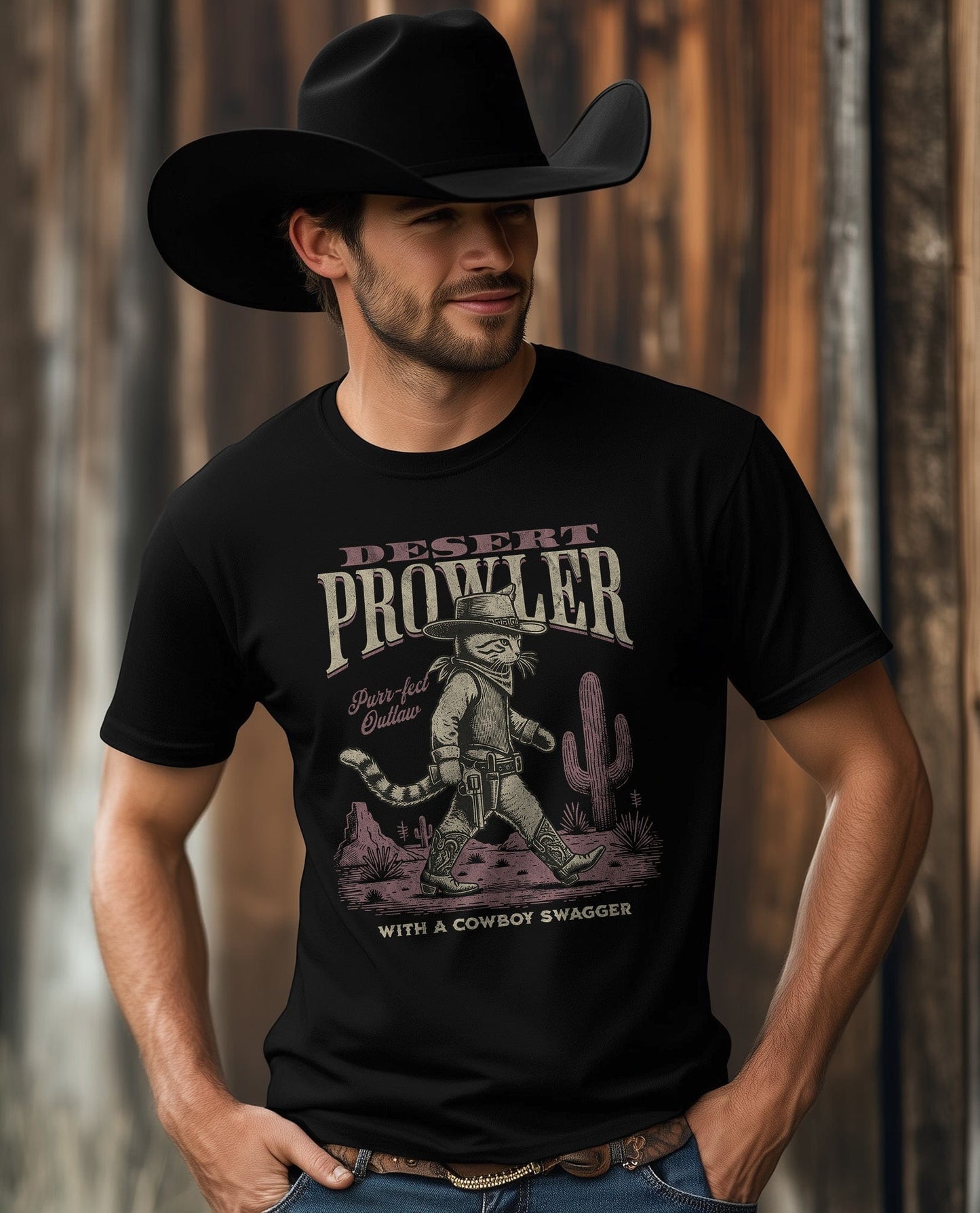 Purr-fect Outlaw T-Shirt