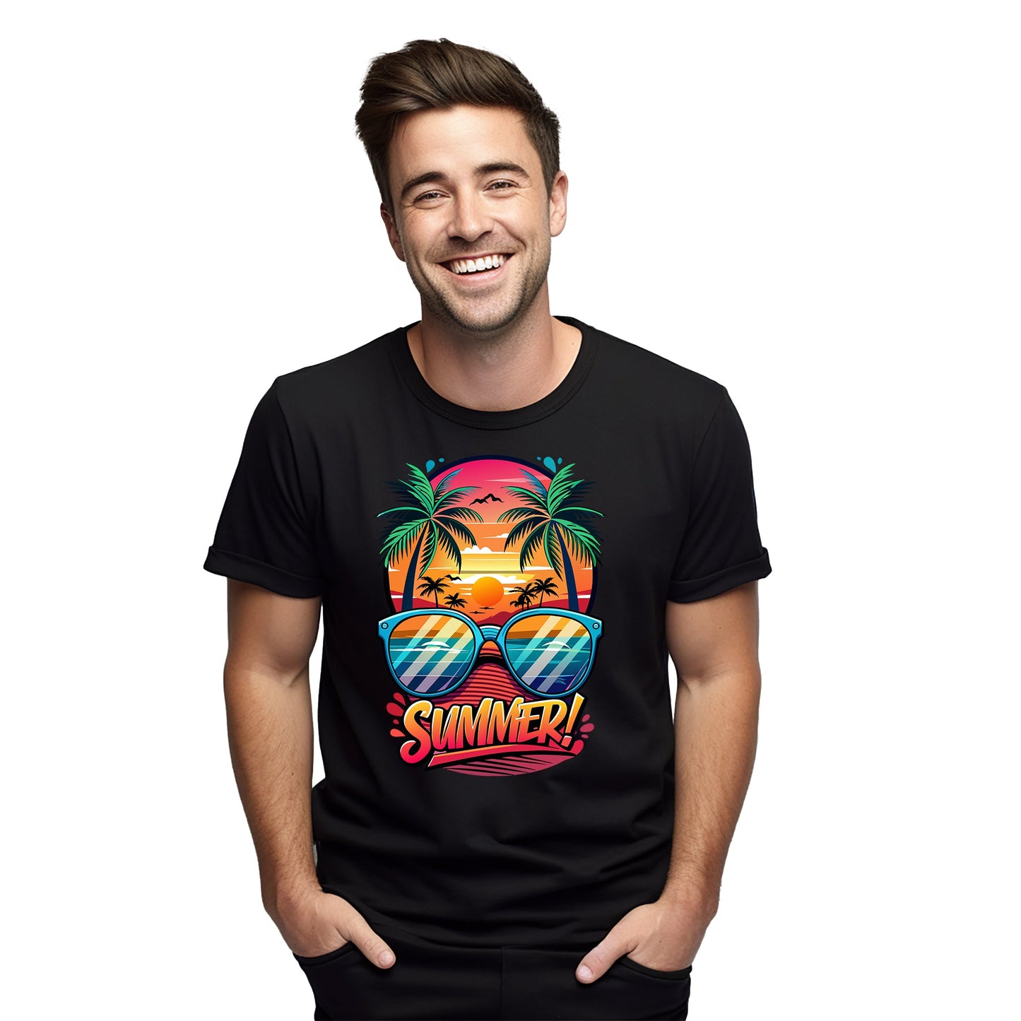 Summer_99 Vibes Tee: Fun in the