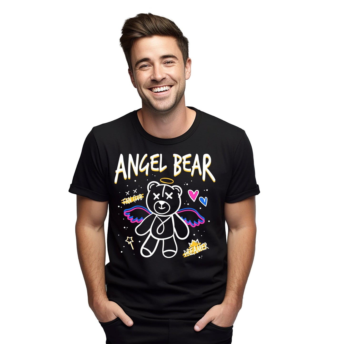 Bearstreet203 Angel Bear  T-shirt