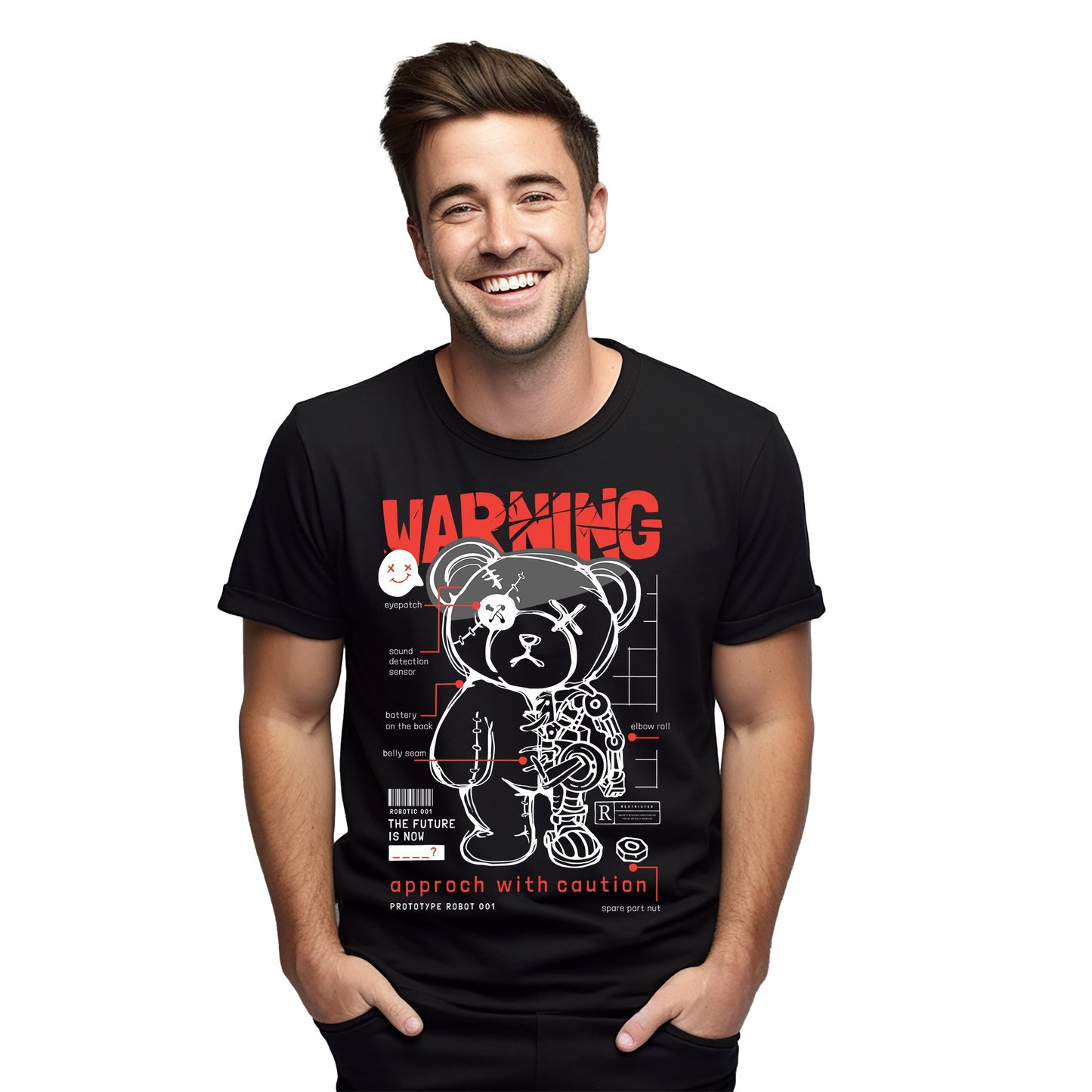 Warning: Dead Teddy TShirt