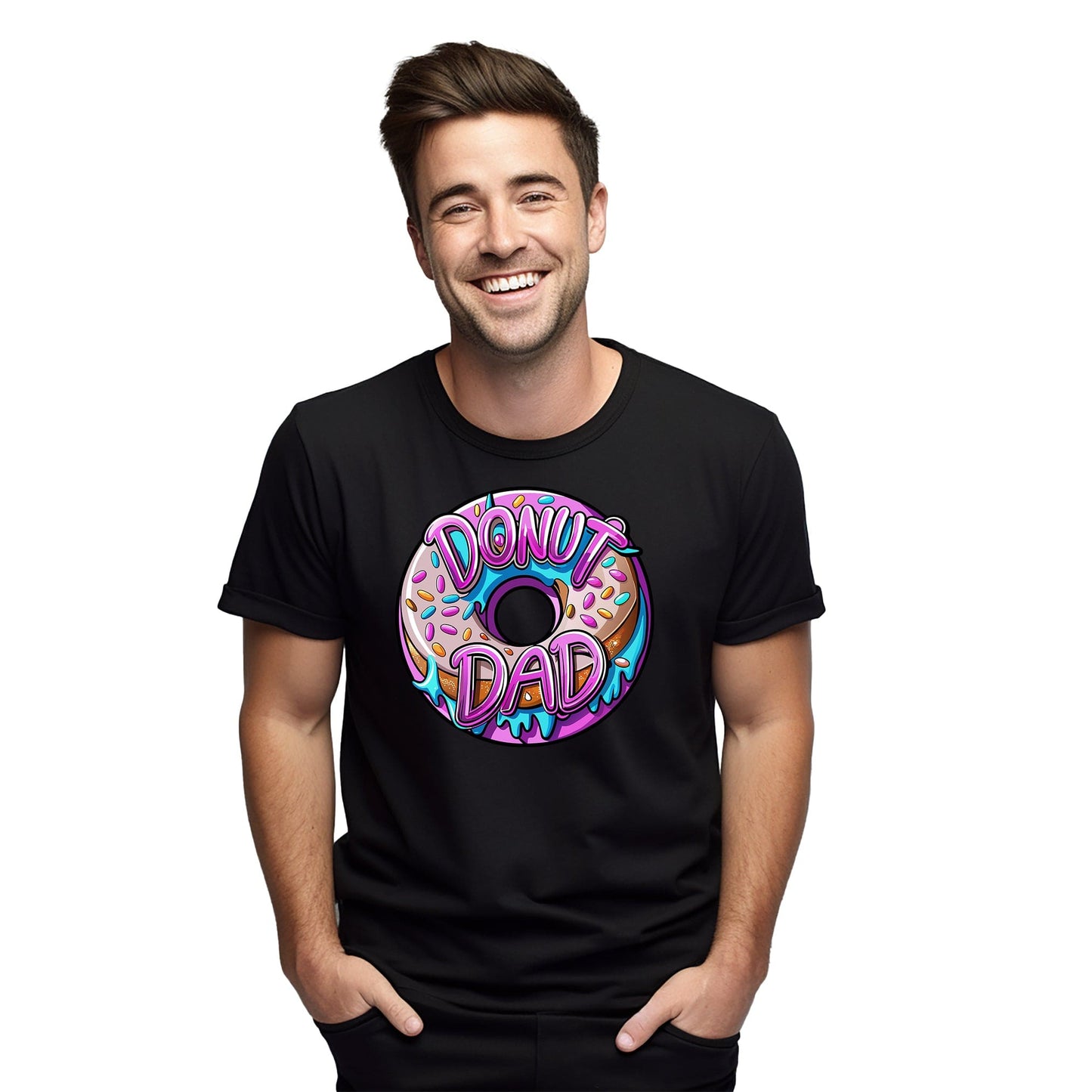 Donut Dad Funny TShirt for the