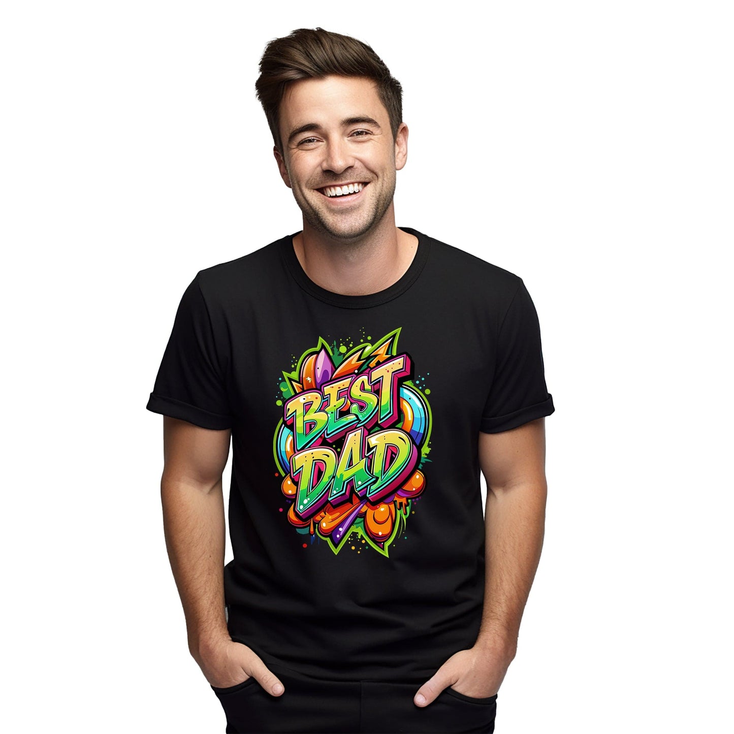 Best Dad Slime Funny TShirt for