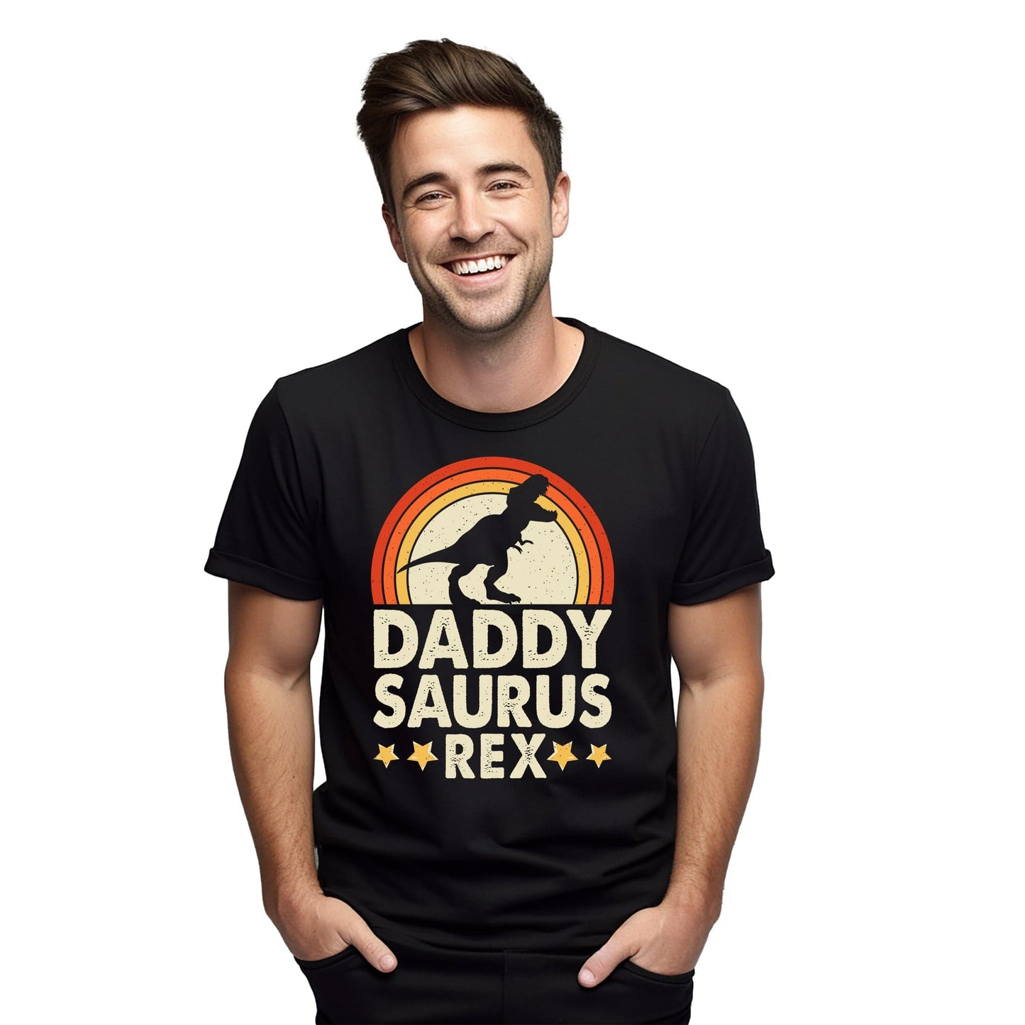Daddy Saurus Rex 122 TShirt