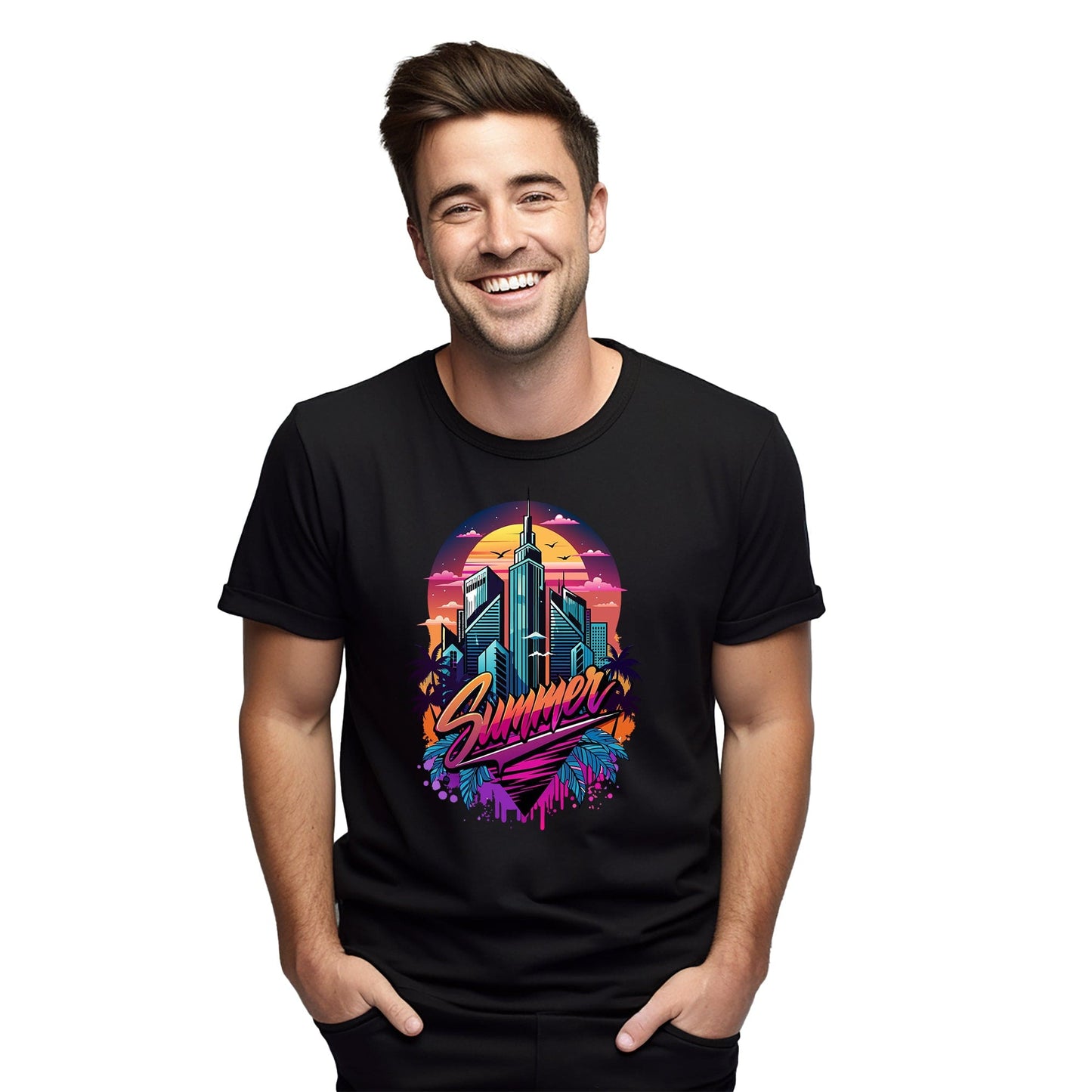 Summer_6 City Skyline TShirt