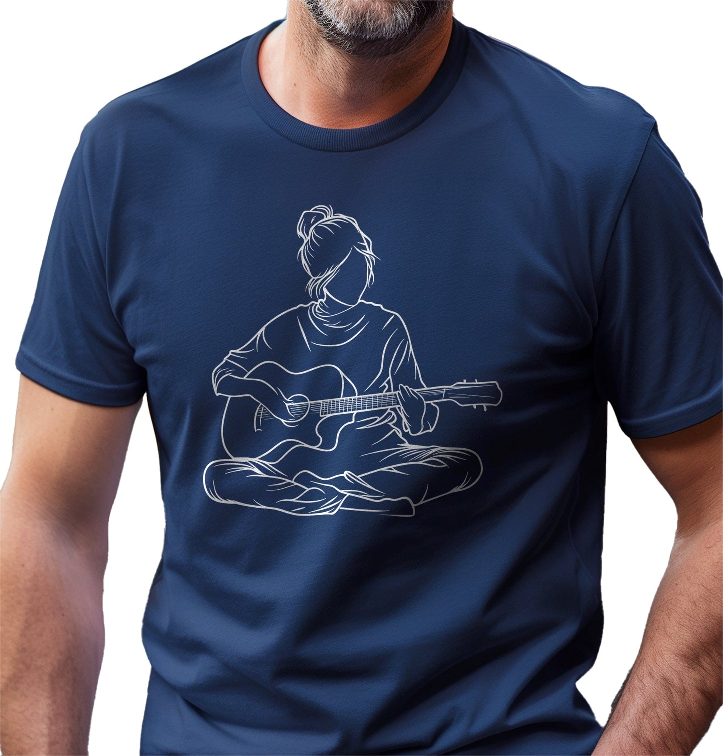 Guitar Player Sit 2 T-shirt -