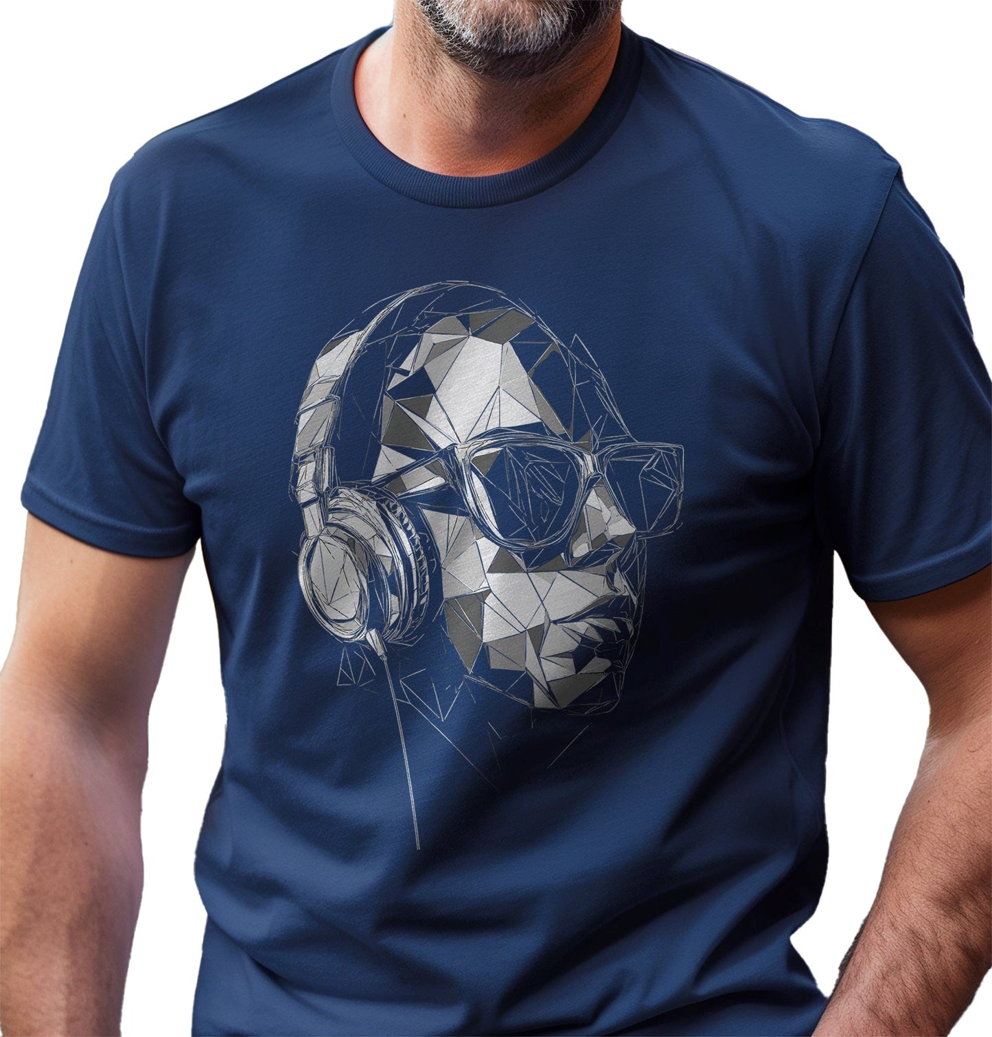 Geometric DJ T-shirt