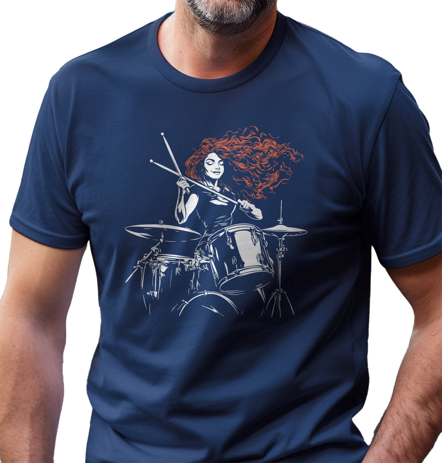 Brave Princess Drummer T-Shirt