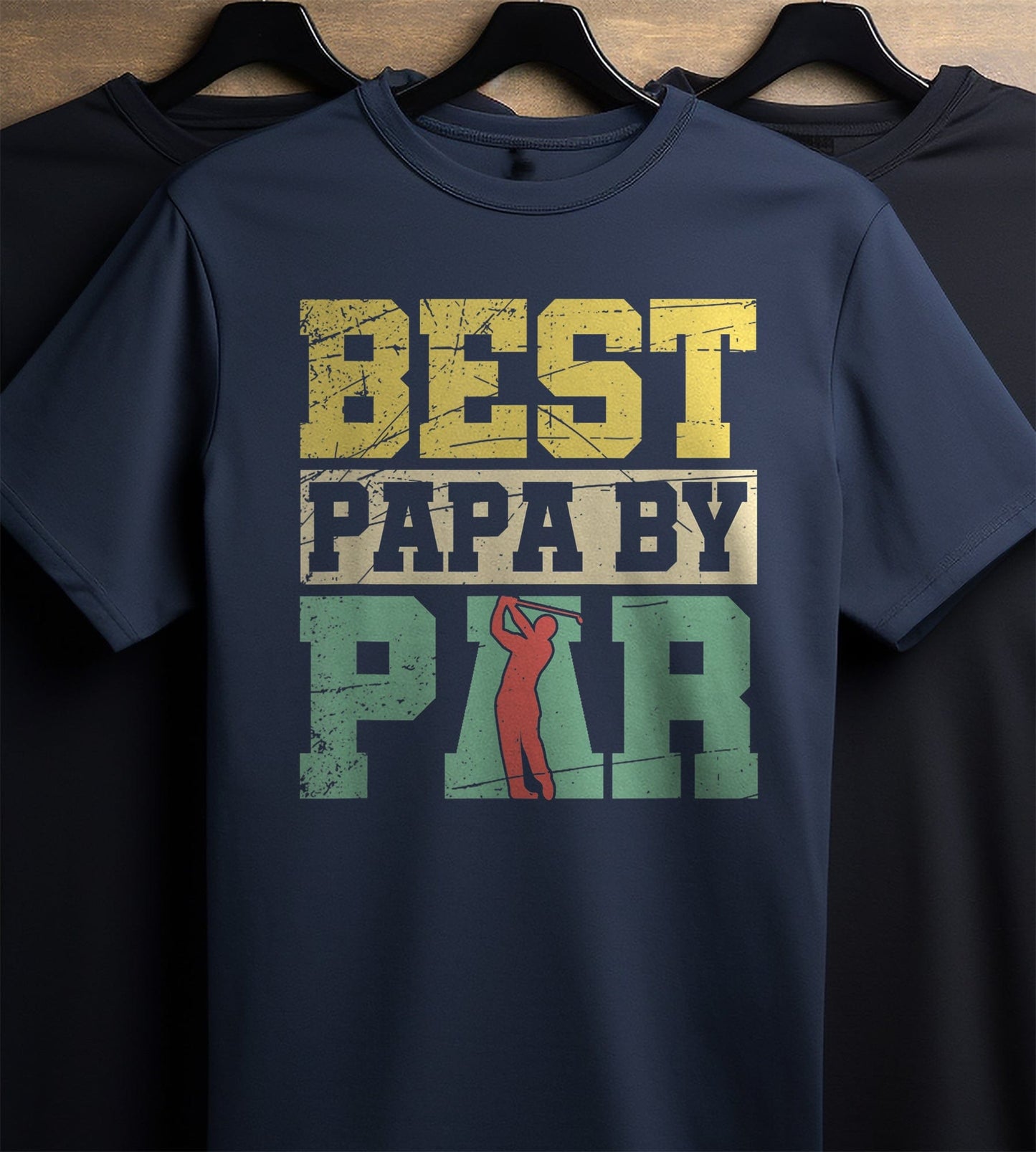 Best Papa by Par Golf T-Shirt