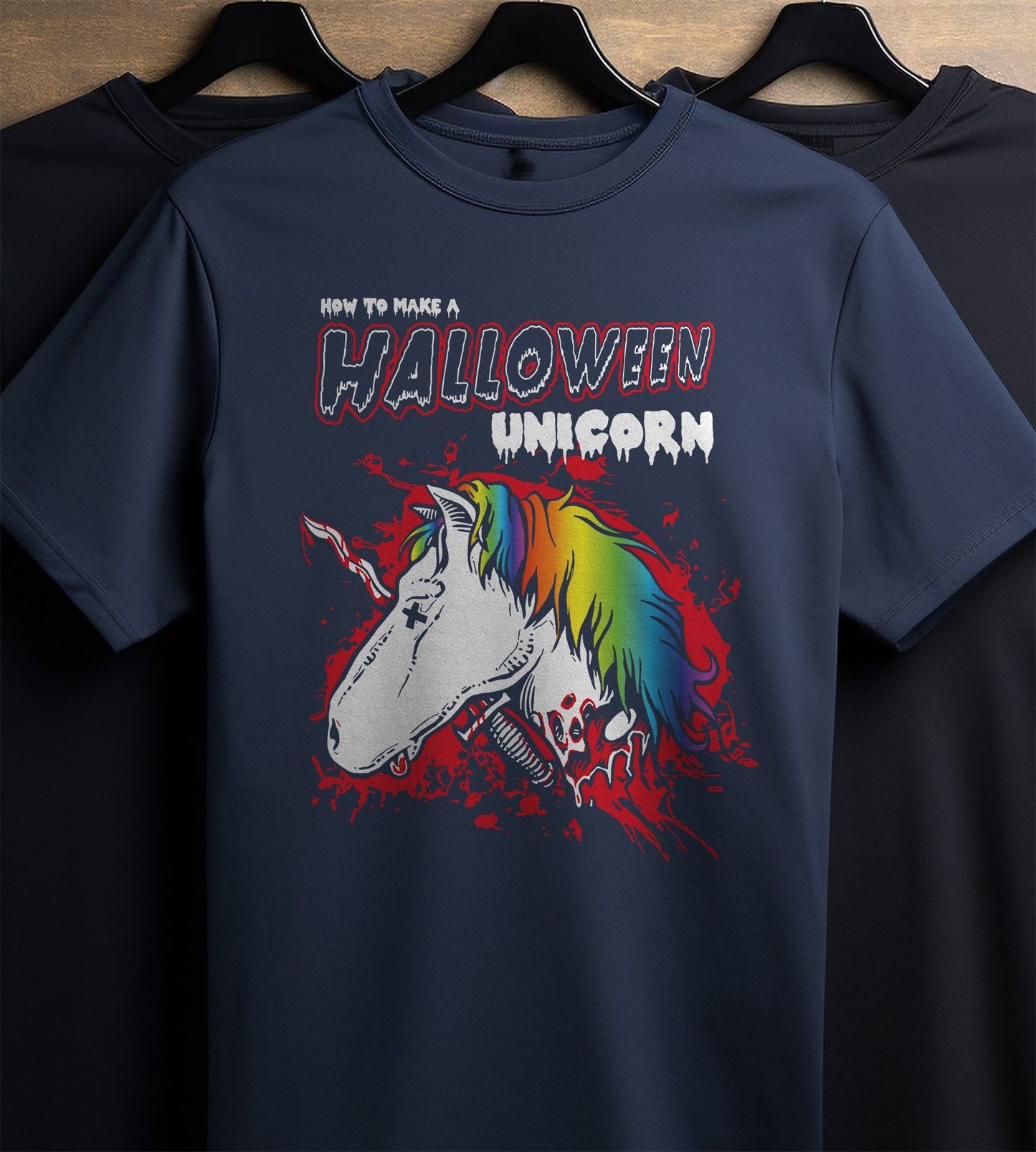 Halloween Unicorn T-shirt