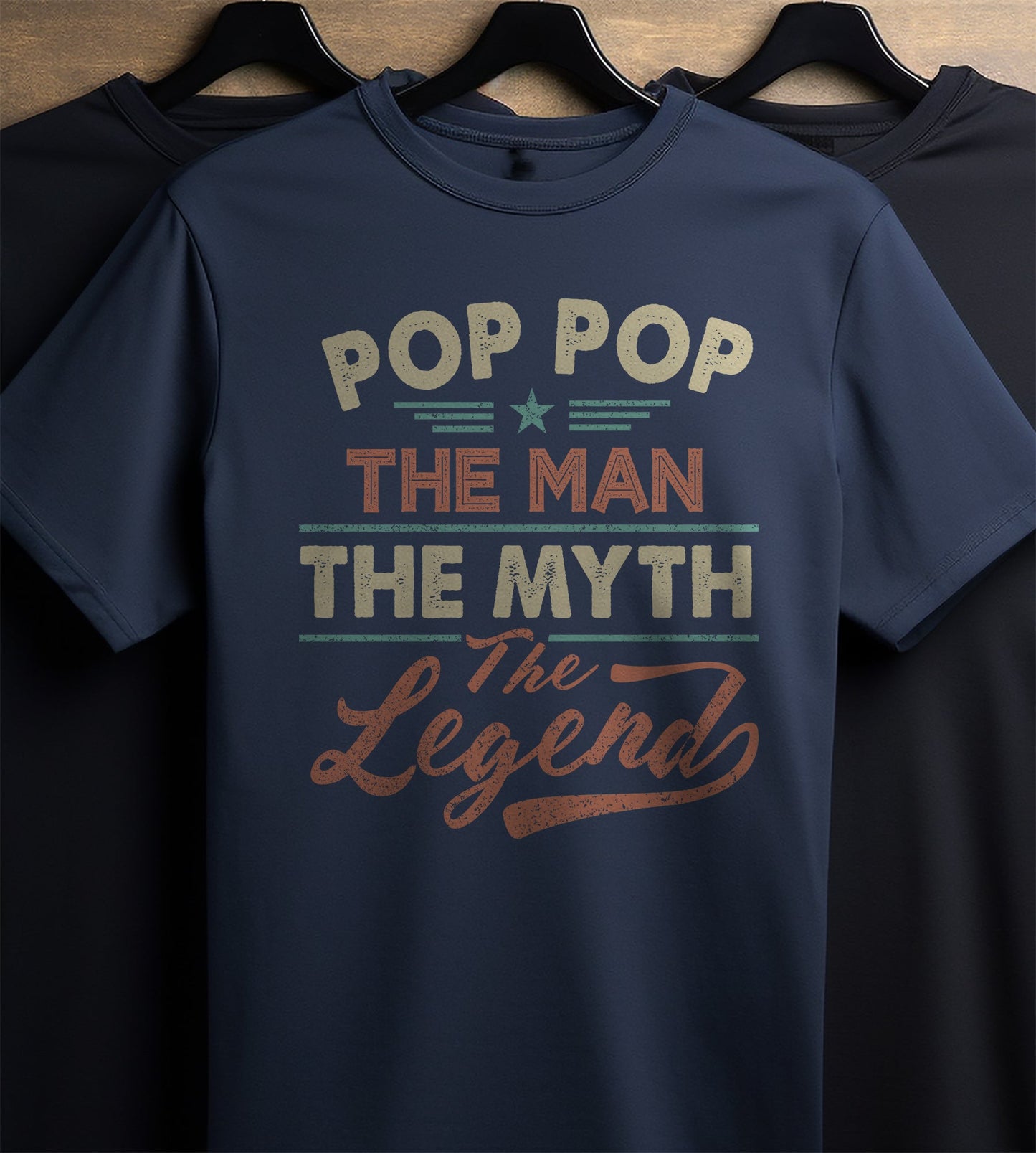 Poppop: The Man, The Myth, The Legend T-Shirt