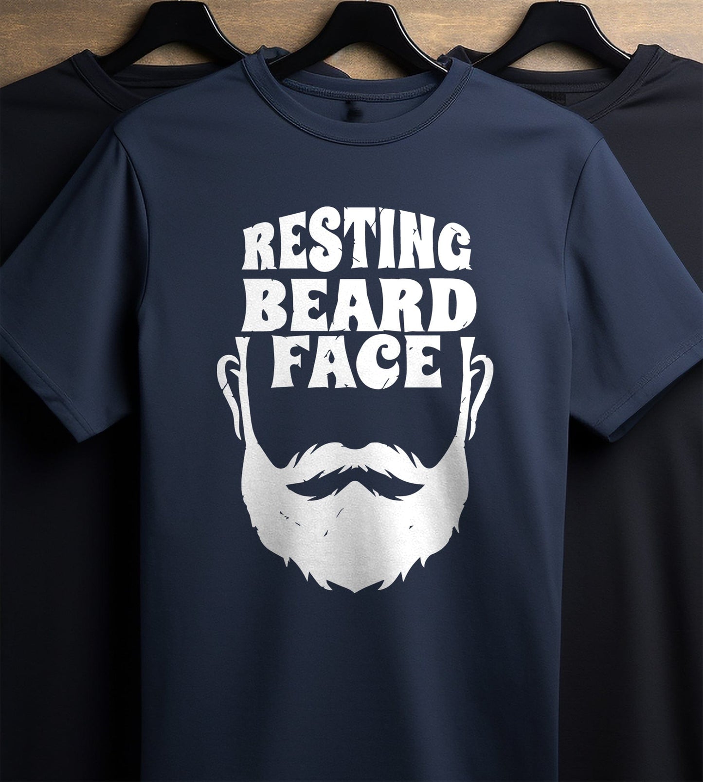 Resting Beard Face T-Shirt