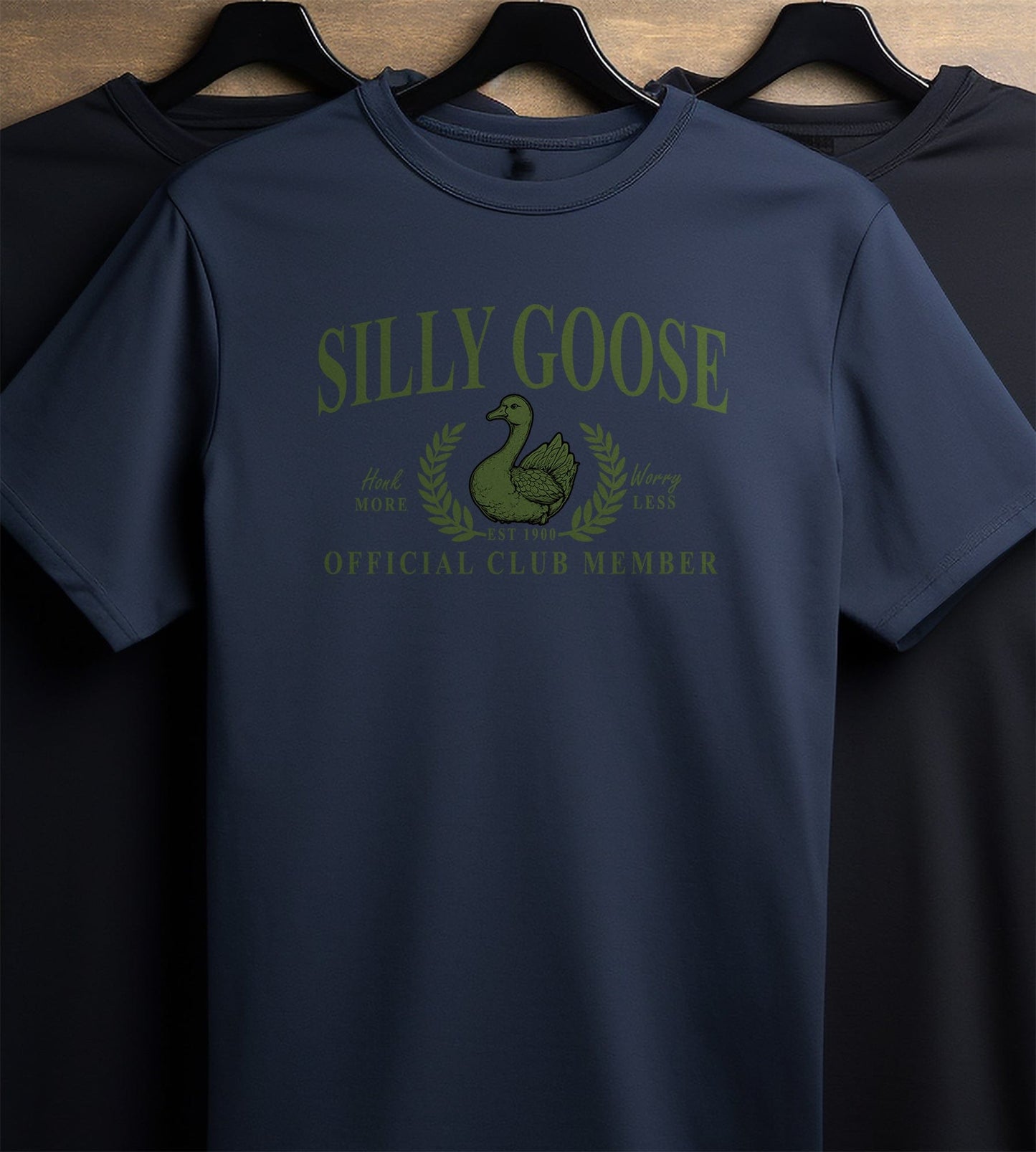 Silly Goose Member Green T-Shirt