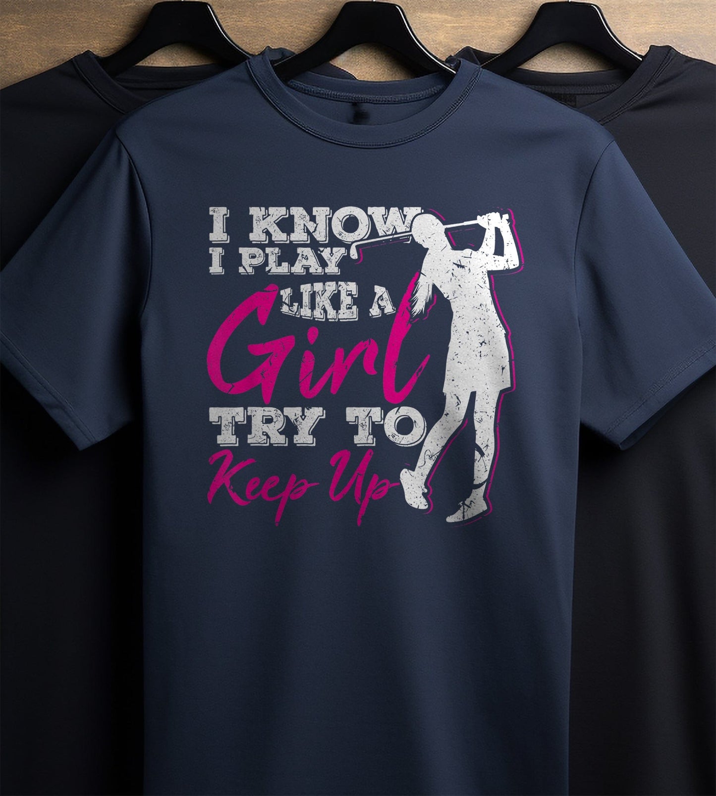Play Like A Girl Golf T-Shirt