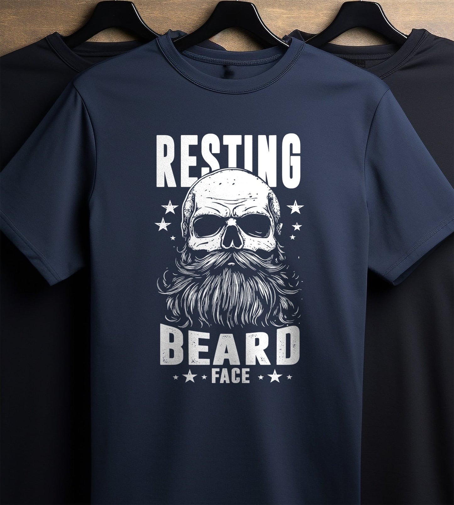 Resting Beard Face 2 T-Shirt