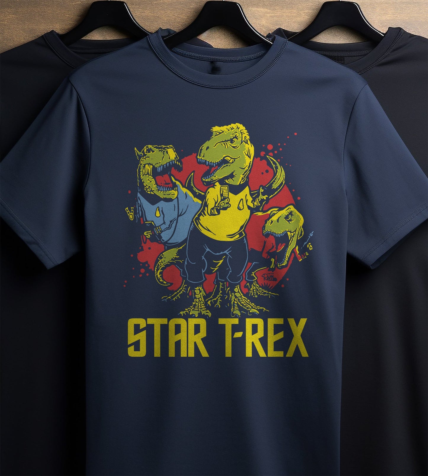 Star T-Rex Trek T-Shirt
