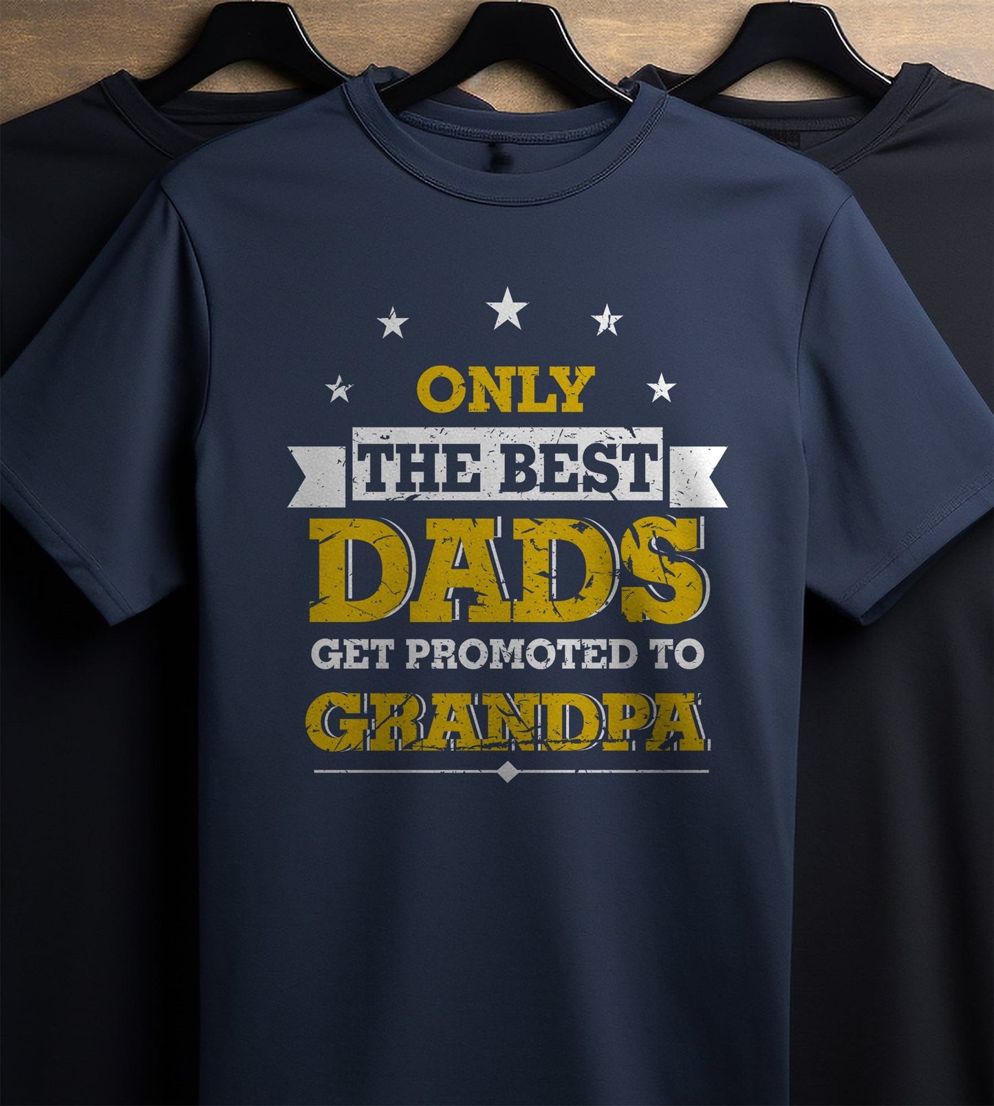 Best Dads Get Promoted T-shirt