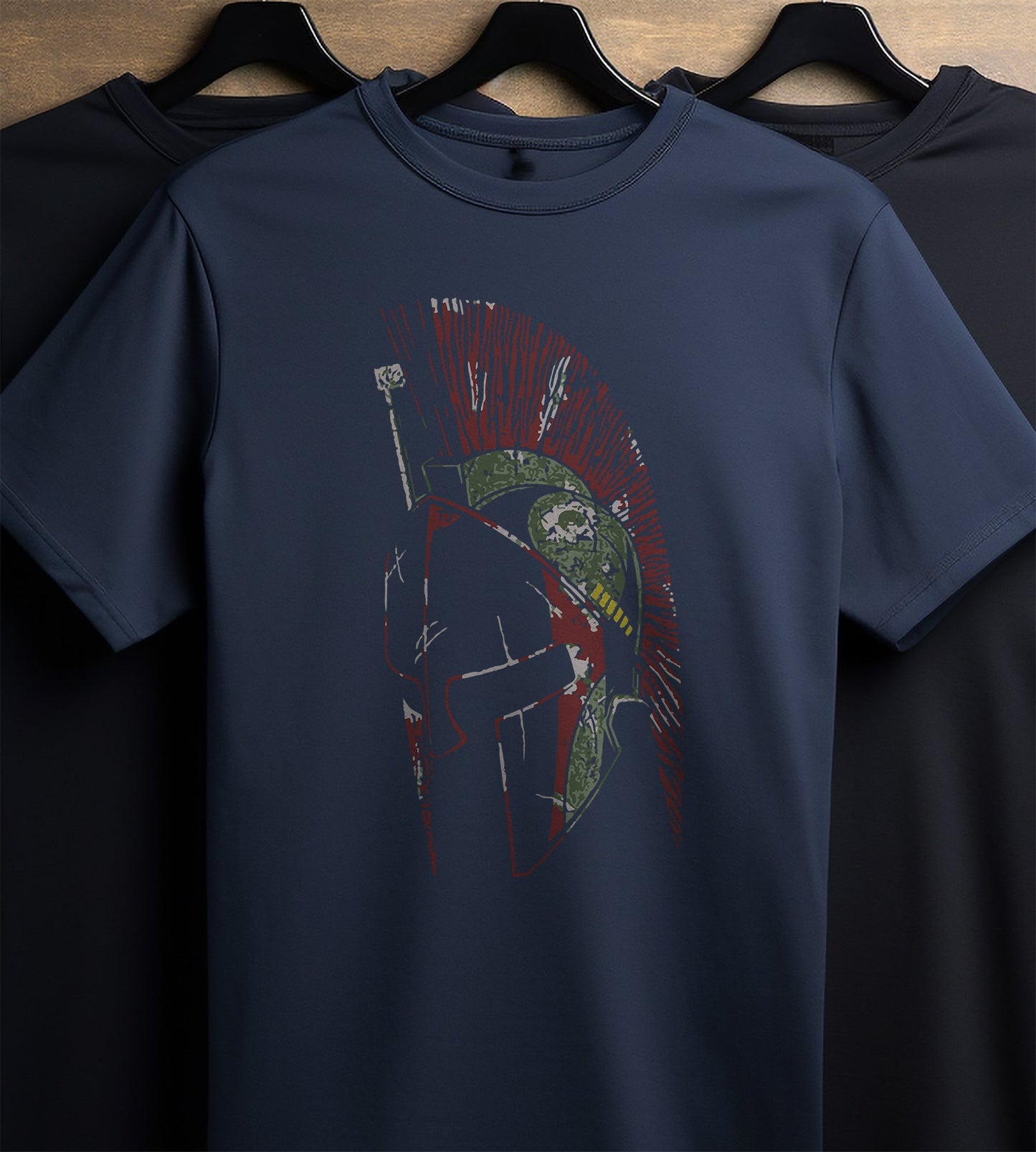 Mandalorian Spartan Helmet T-shirt