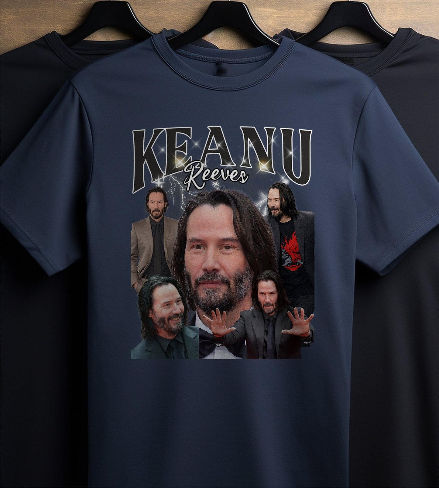 Keanu Reeves Older T-Shirt - Funny