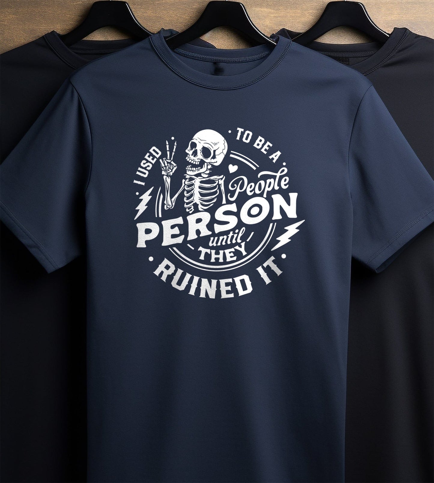 People Person Skeleton T-Shirt