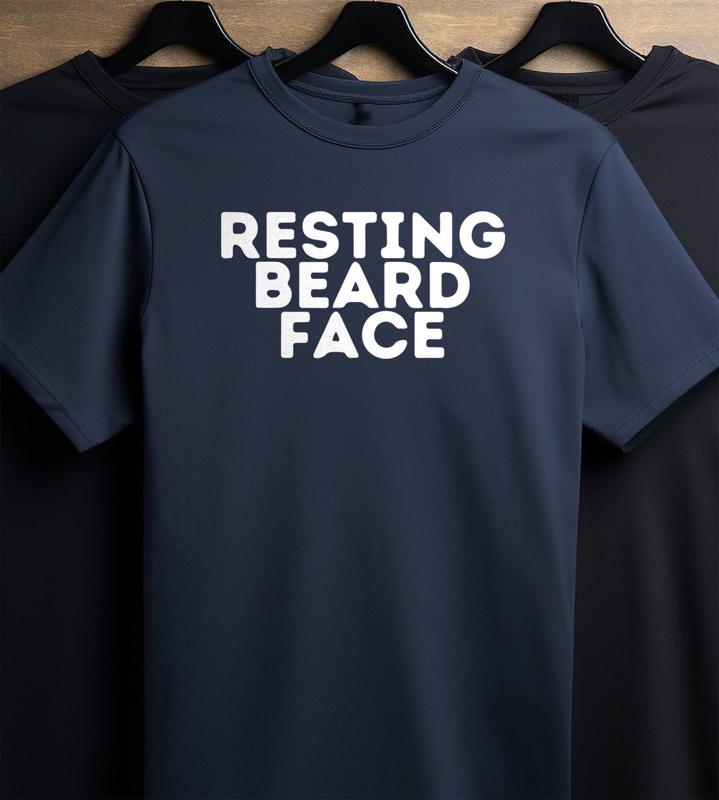 Resting Beard Face 3 T-Shirt
