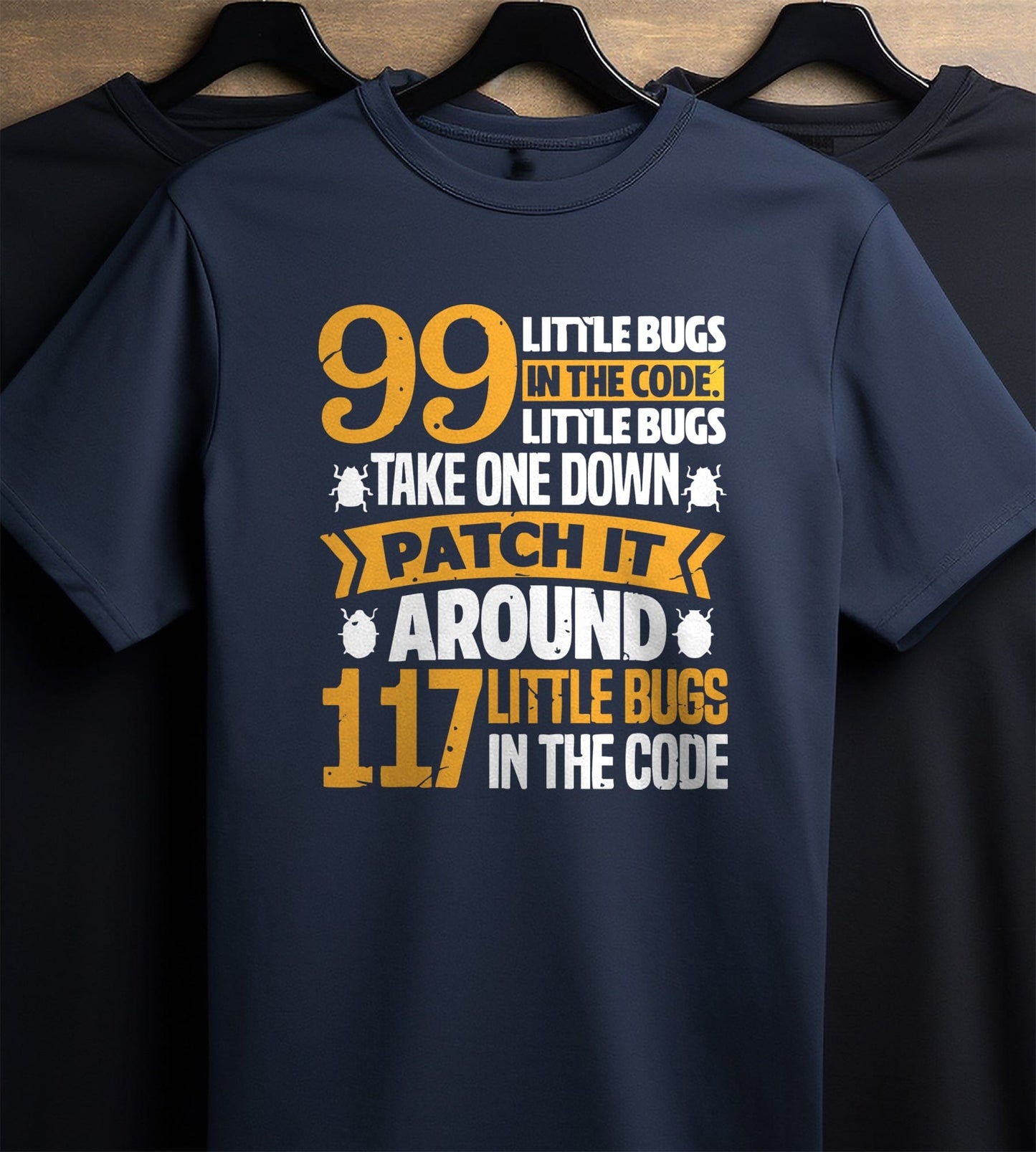 Bugs in the Code 3 T-shirt