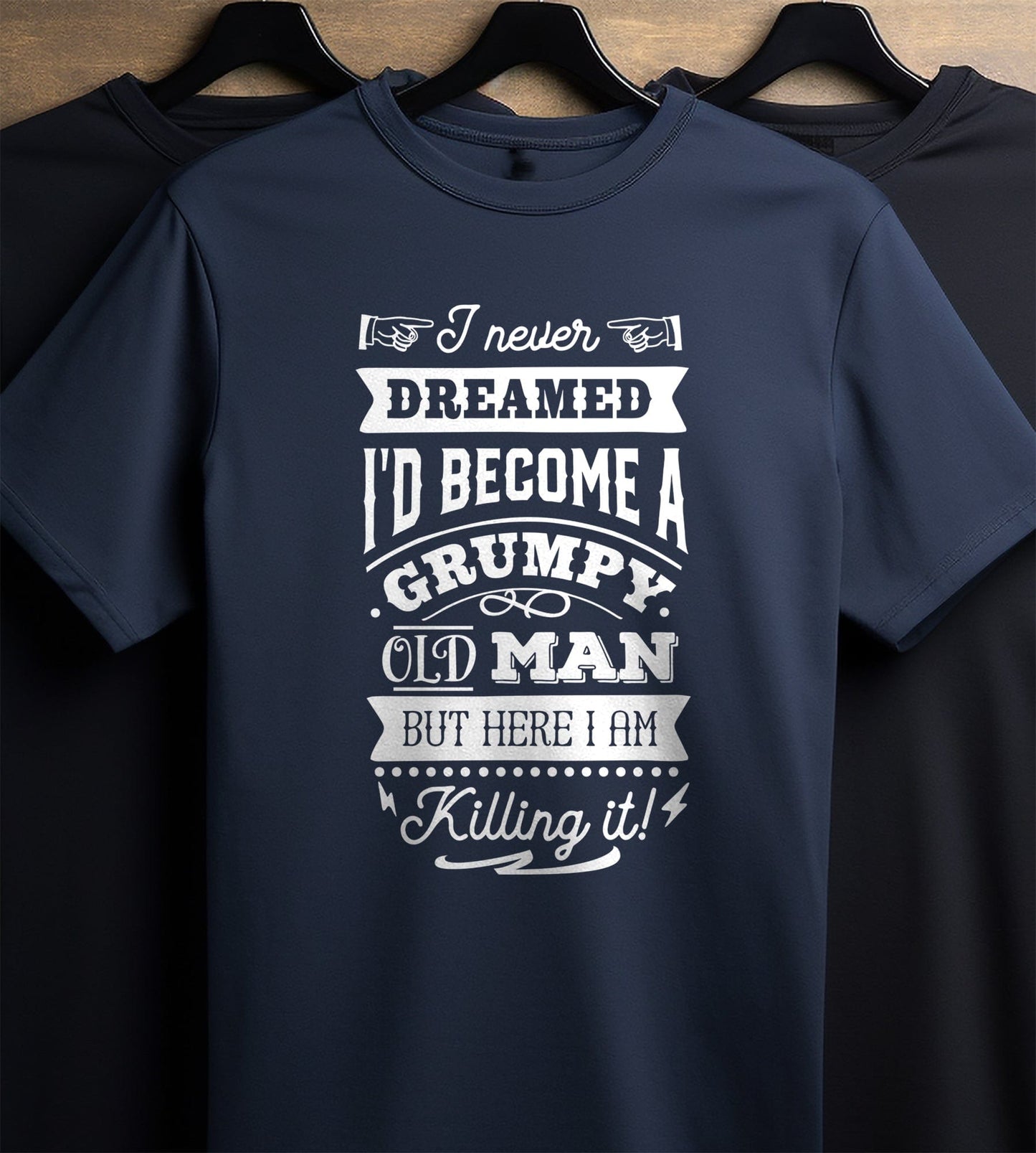 Become a Grumpy Old Man T-Shirt