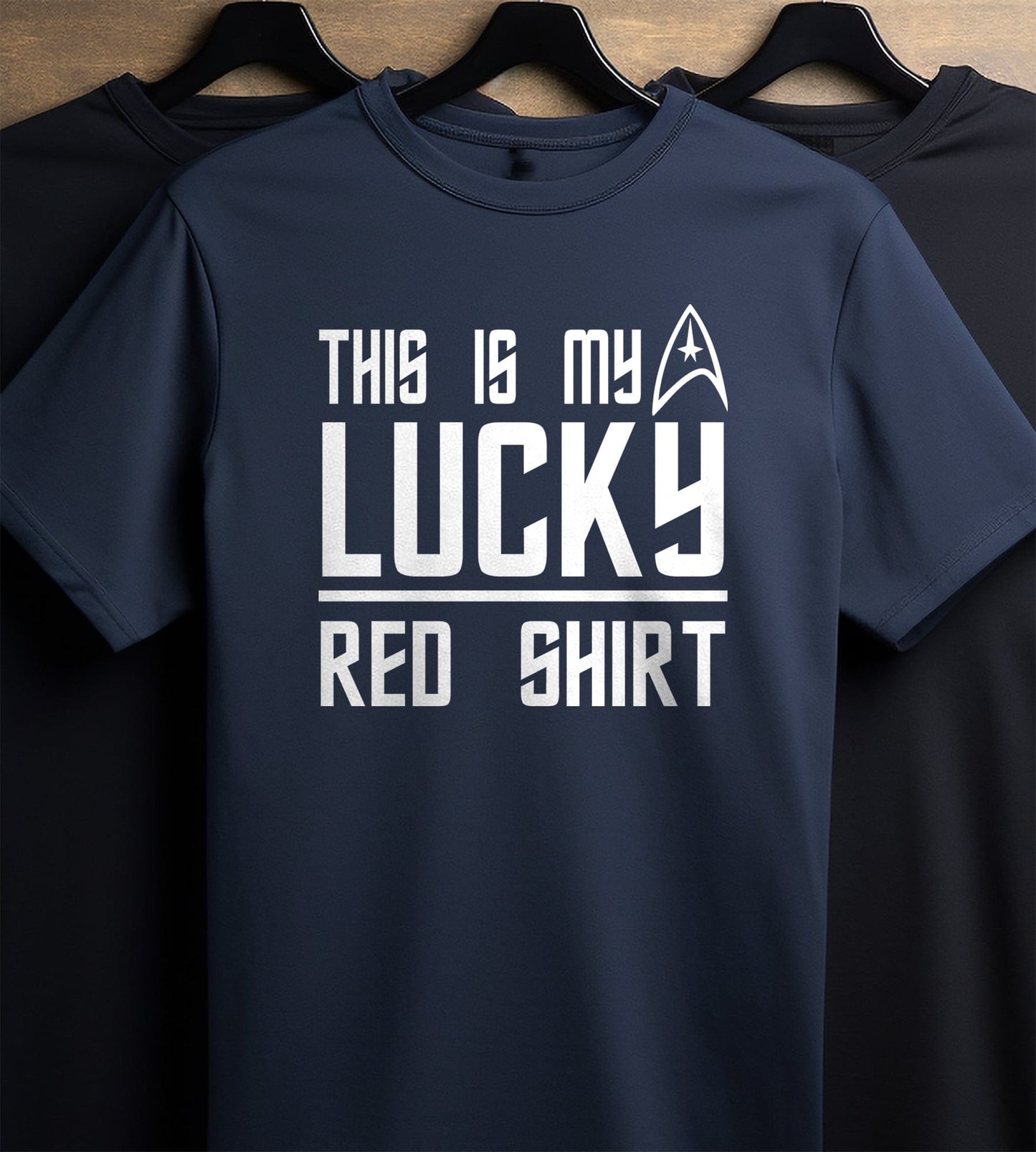 Red Shirt 5 My Lucky T-Shirt