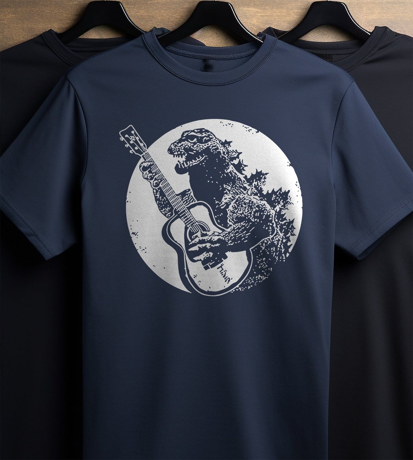Godzilla Rocks Guitar T-shirt