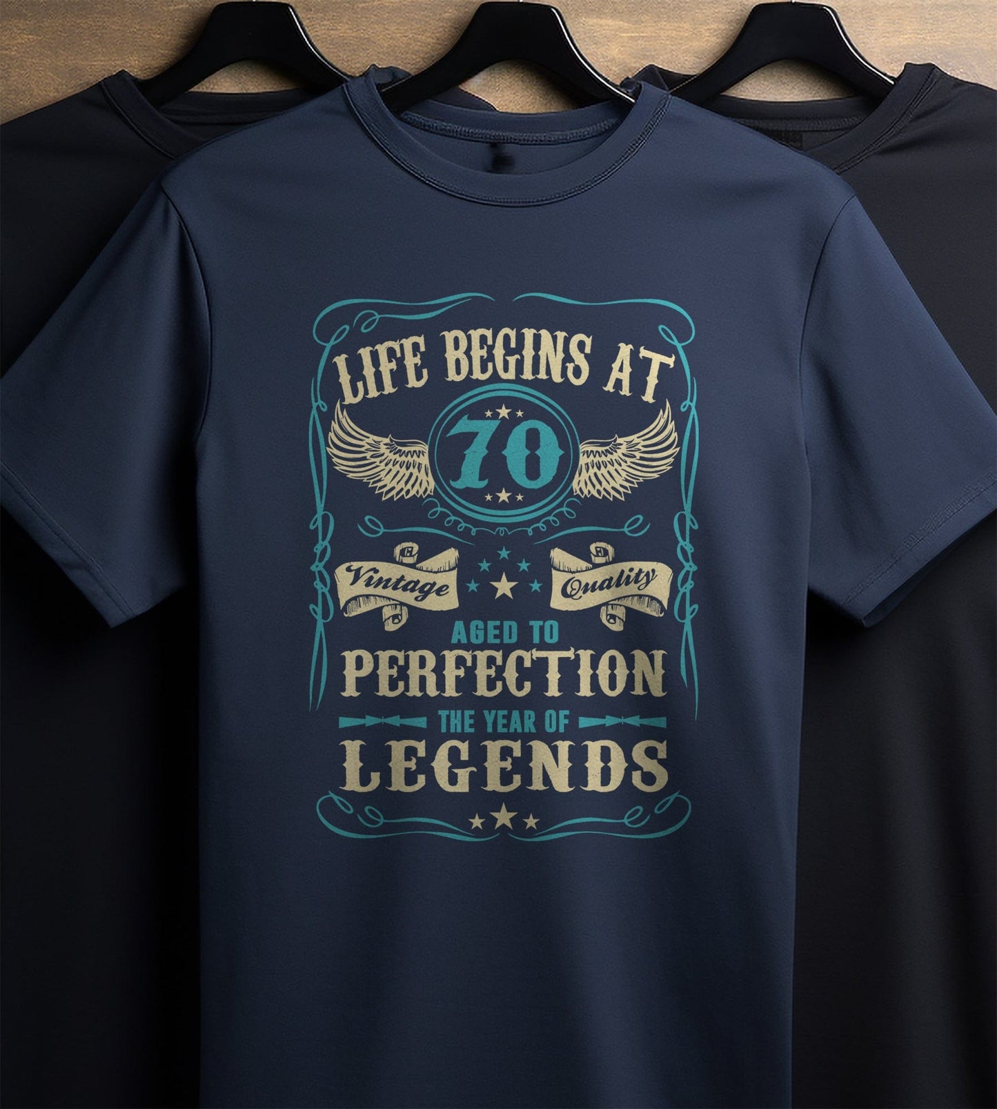 Life Begins at 70 T-Shirt